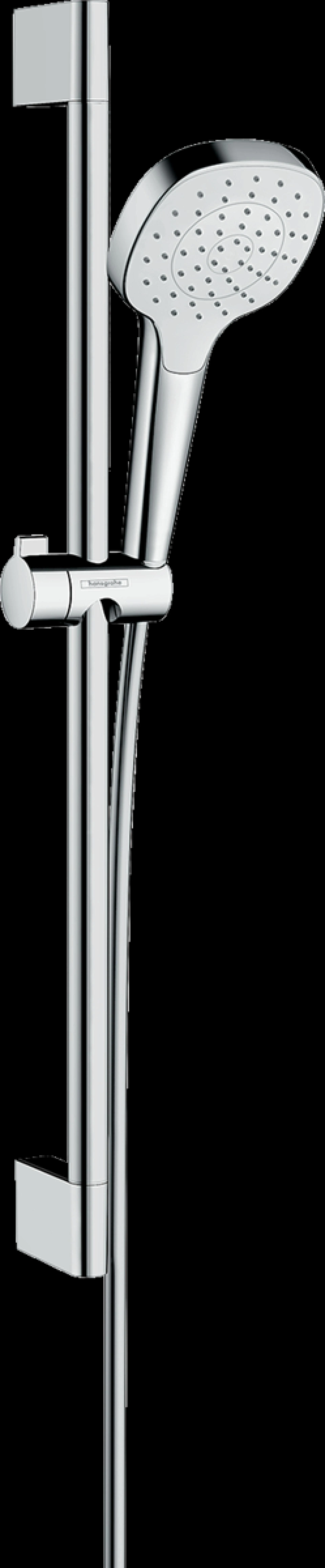 Фото - Душевой гарнитур Hansgrohe Croma Select E 26584400, белый хром - Hansgrohe