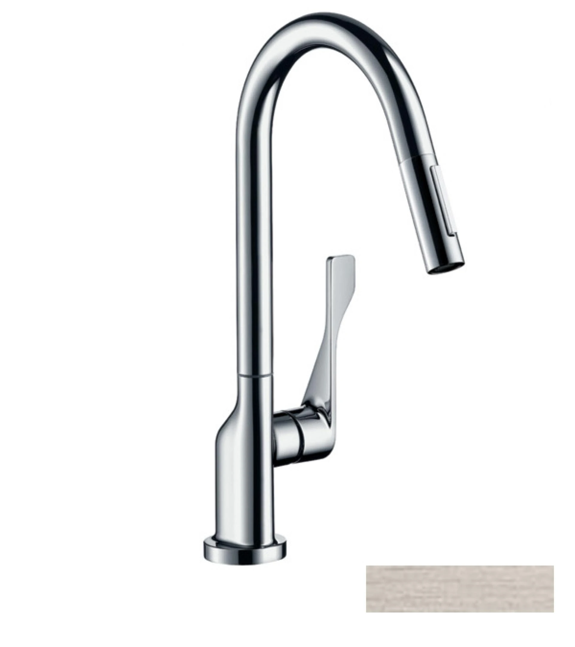 Фото - Смеситель для кухни Axor Citterio 39835800, сталь - Hansgrohe