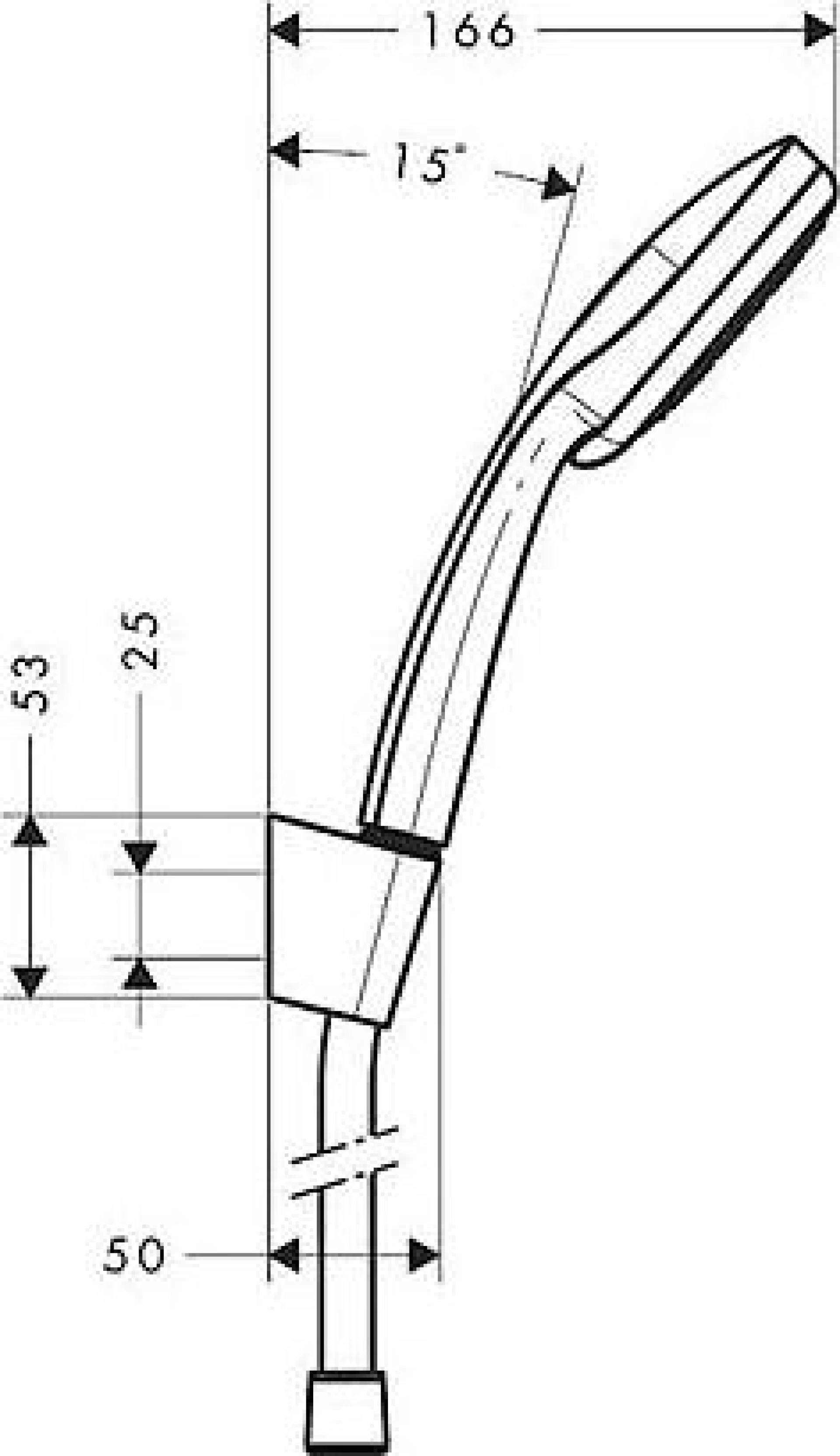 Фото - Душевой гарнитур Hansgrohe Croma 100 Multi 27595000 Porter'S - Hansgrohe