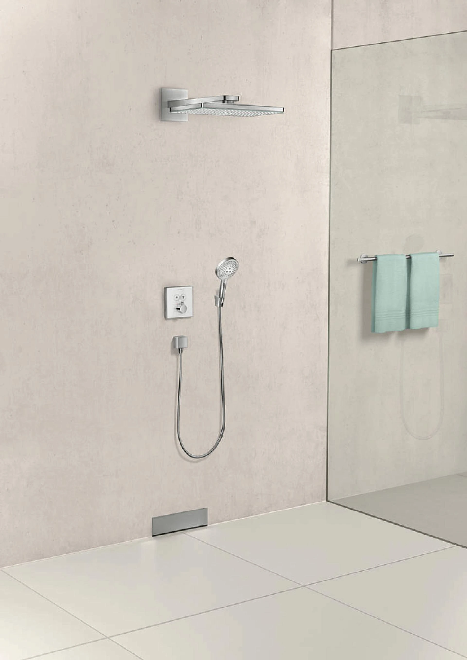 Фото - Шланговое подключение Hansgrohe Fixfit Square 26455700, белый - Hansgrohe