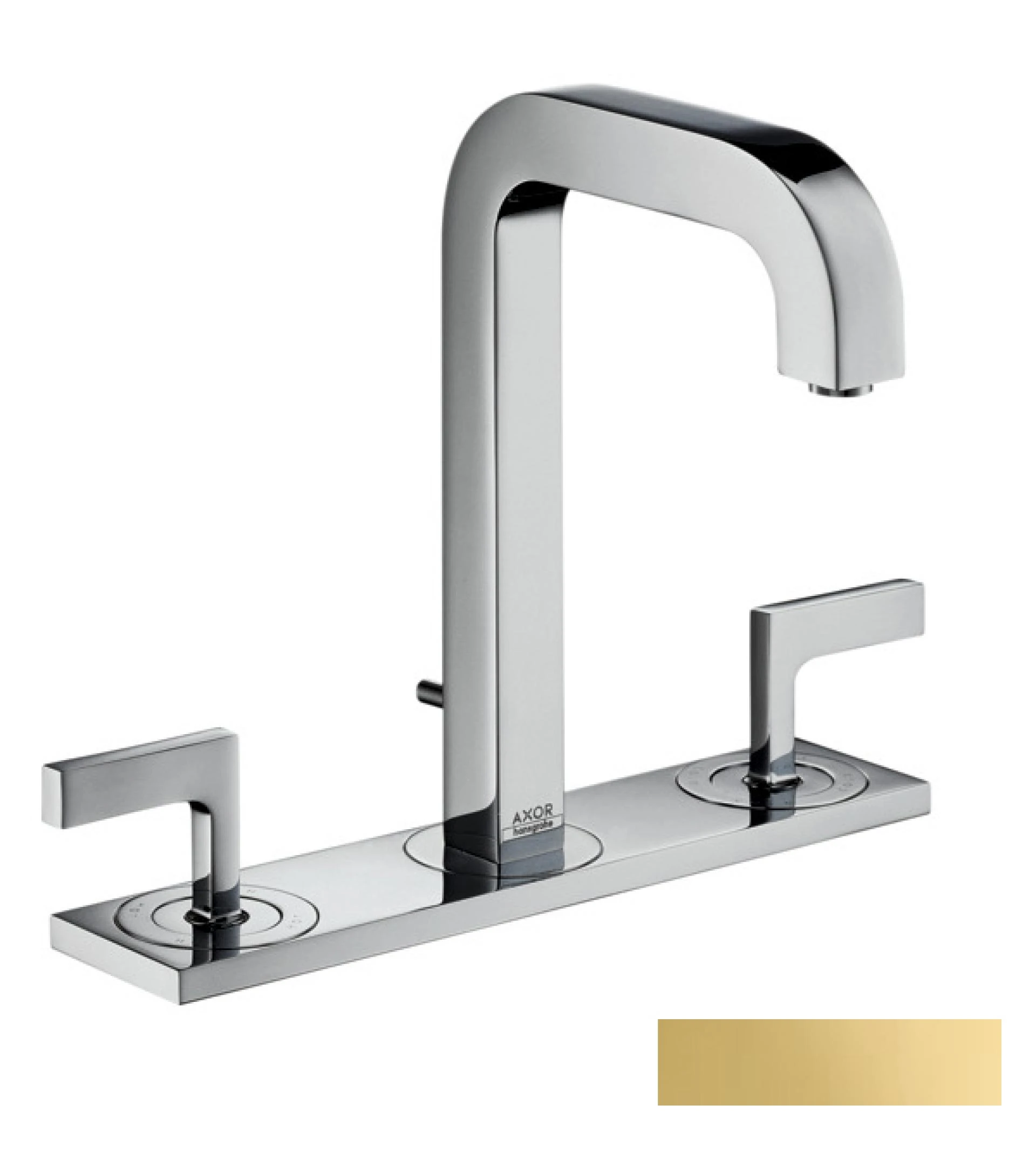 Фото - Смеситель для раковины Axor Citterio 39136990, золото - Hansgrohe