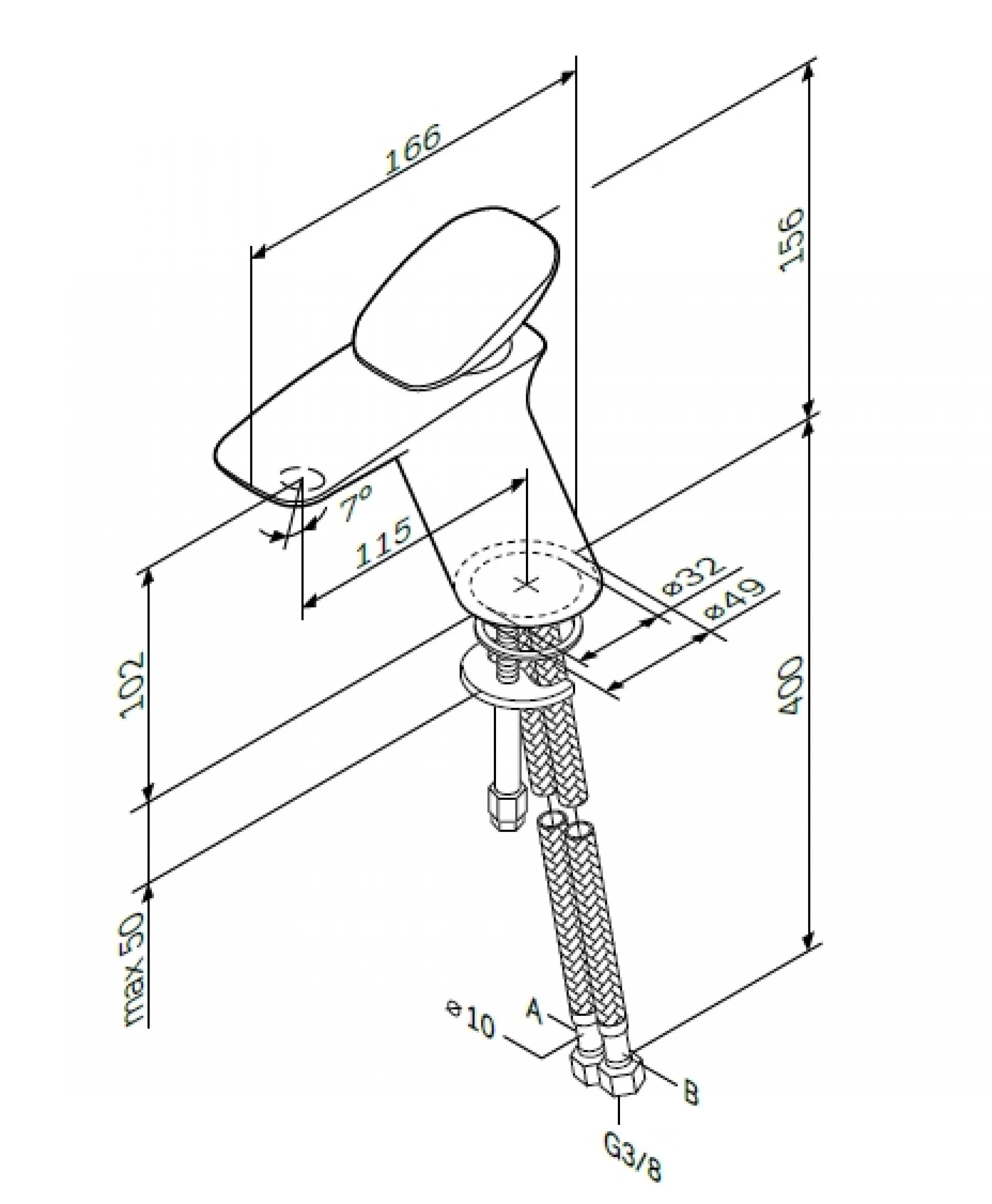 Фото - Смеситель для раковины AM.PM Spirit V2.0 F70A02100, хром - Hansgrohe