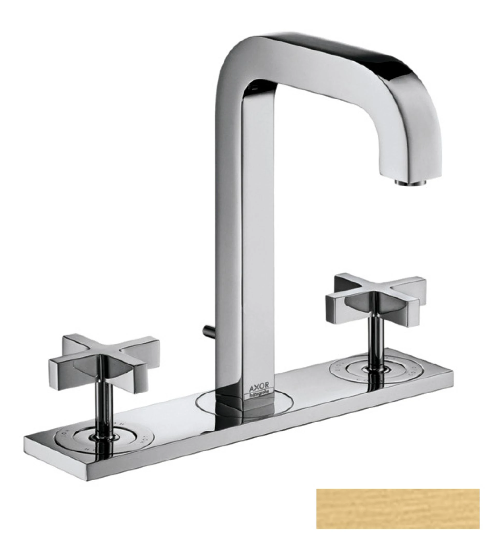 Фото - Смеситель для раковины Axor Citterio 39134250, золото - Hansgrohe