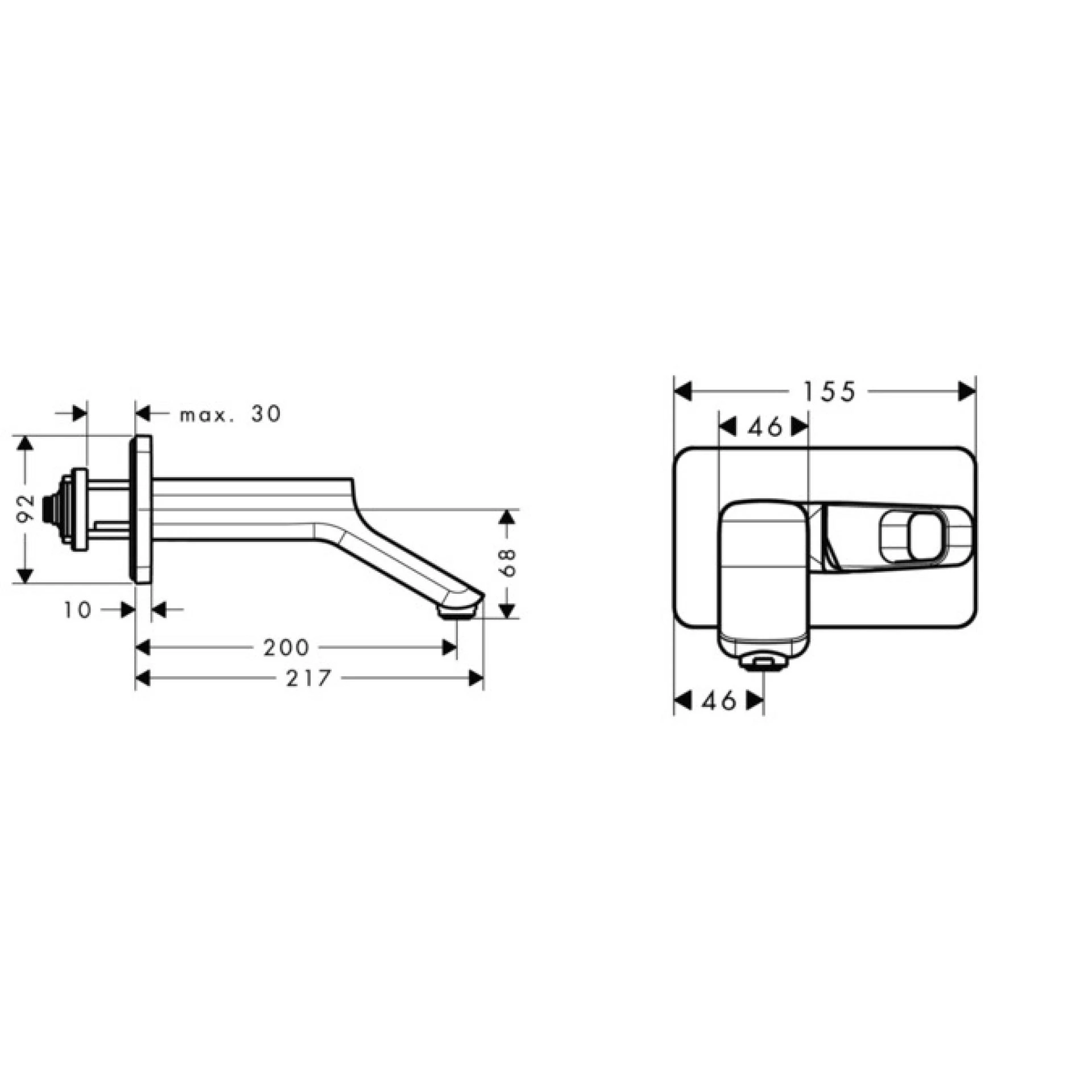 Фото - Смеситель для раковины Axor Urquiola 11026300, красное золото - Hansgrohe