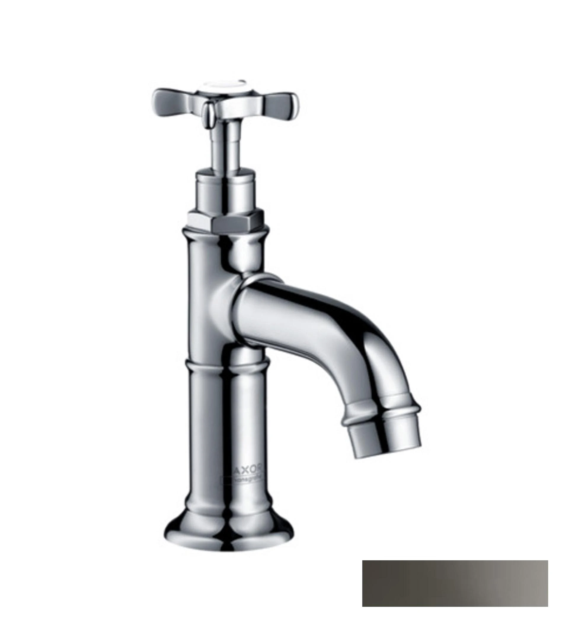 Фото - Кран холодной воды для раковины Axor Montreux 16530330, черный хром - Hansgrohe