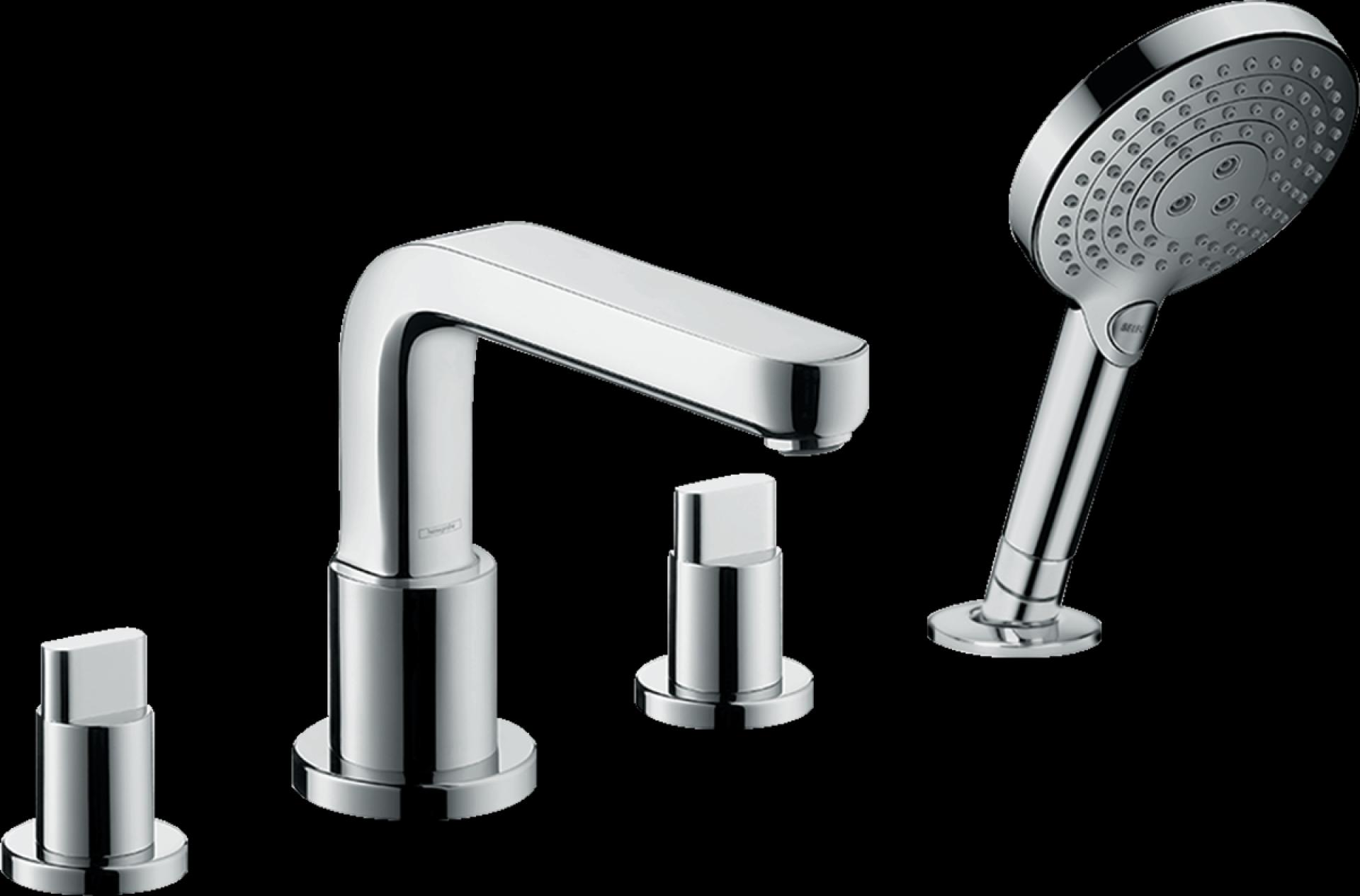 Смеситель на край ванны Hansgrohe Metris S 31443000, хром