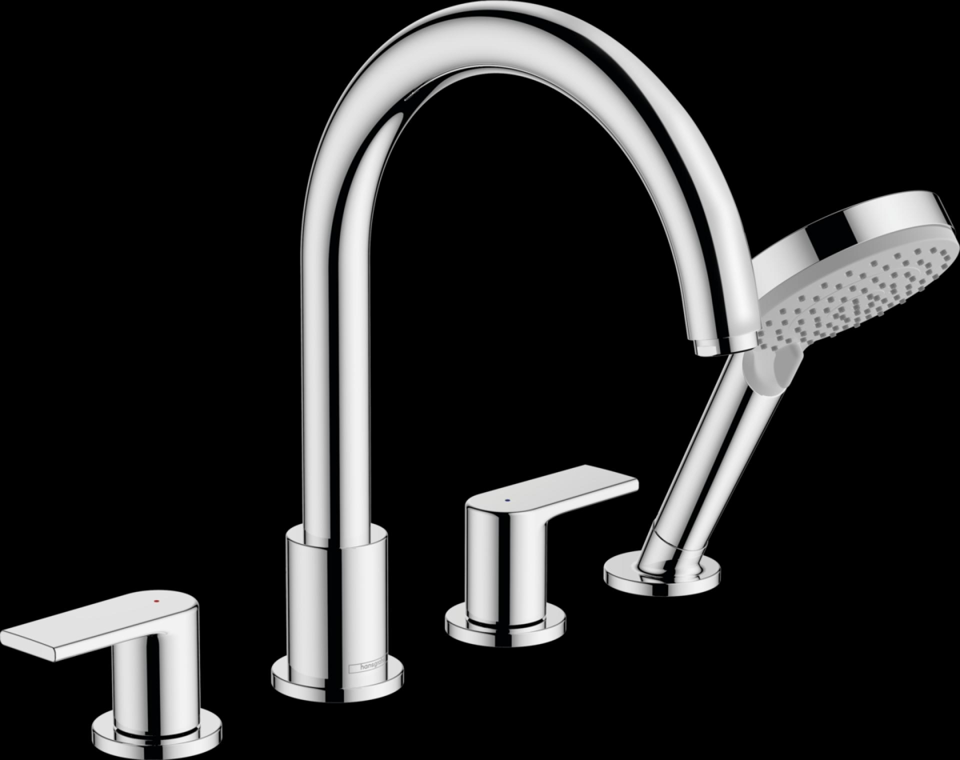 Смеситель на борт ванны Hansgrohe Vernis Shape 71459000, хром