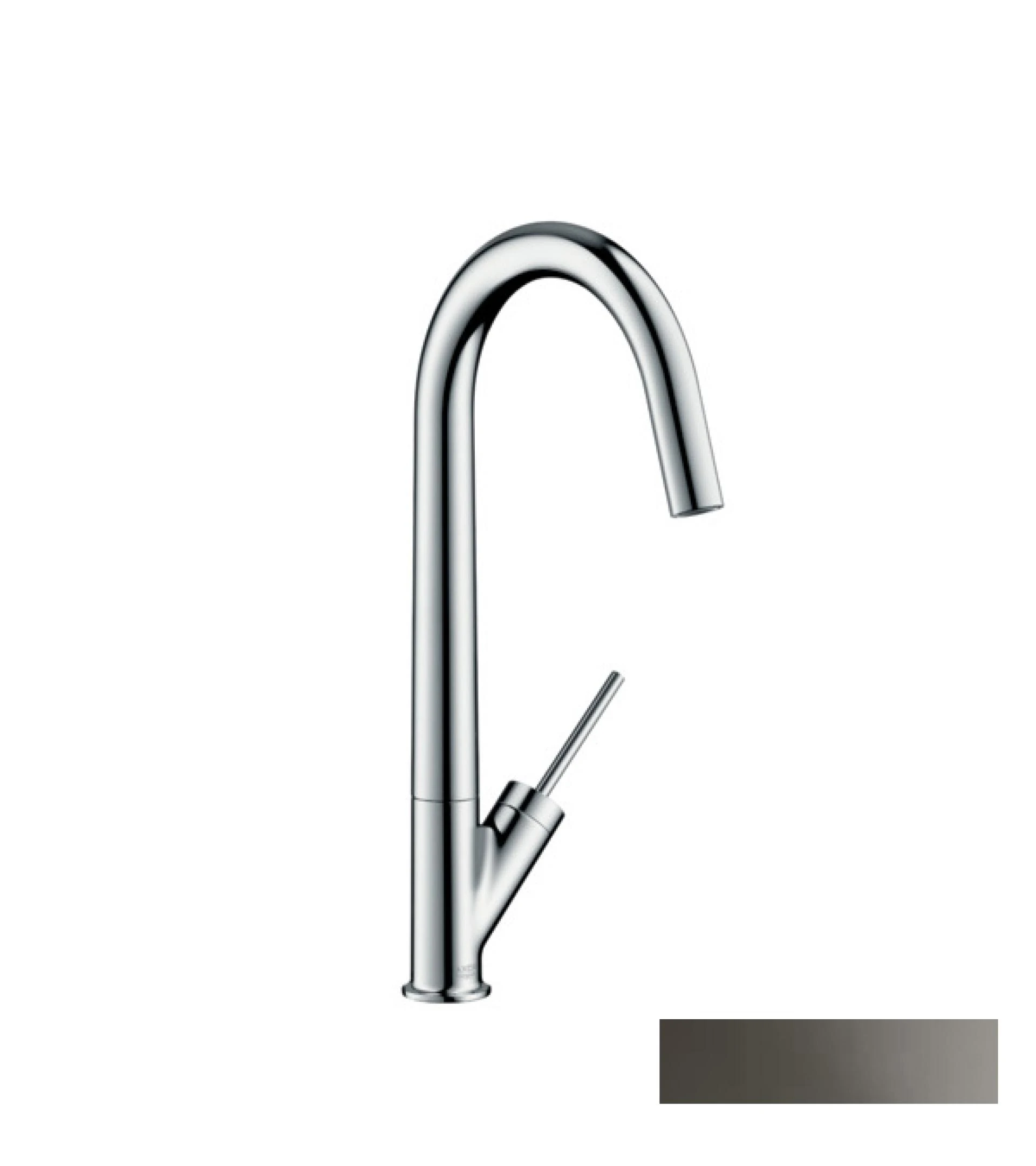 Фото - Смеситель для кухни Axor Starck 10822330, черный хром - Hansgrohe