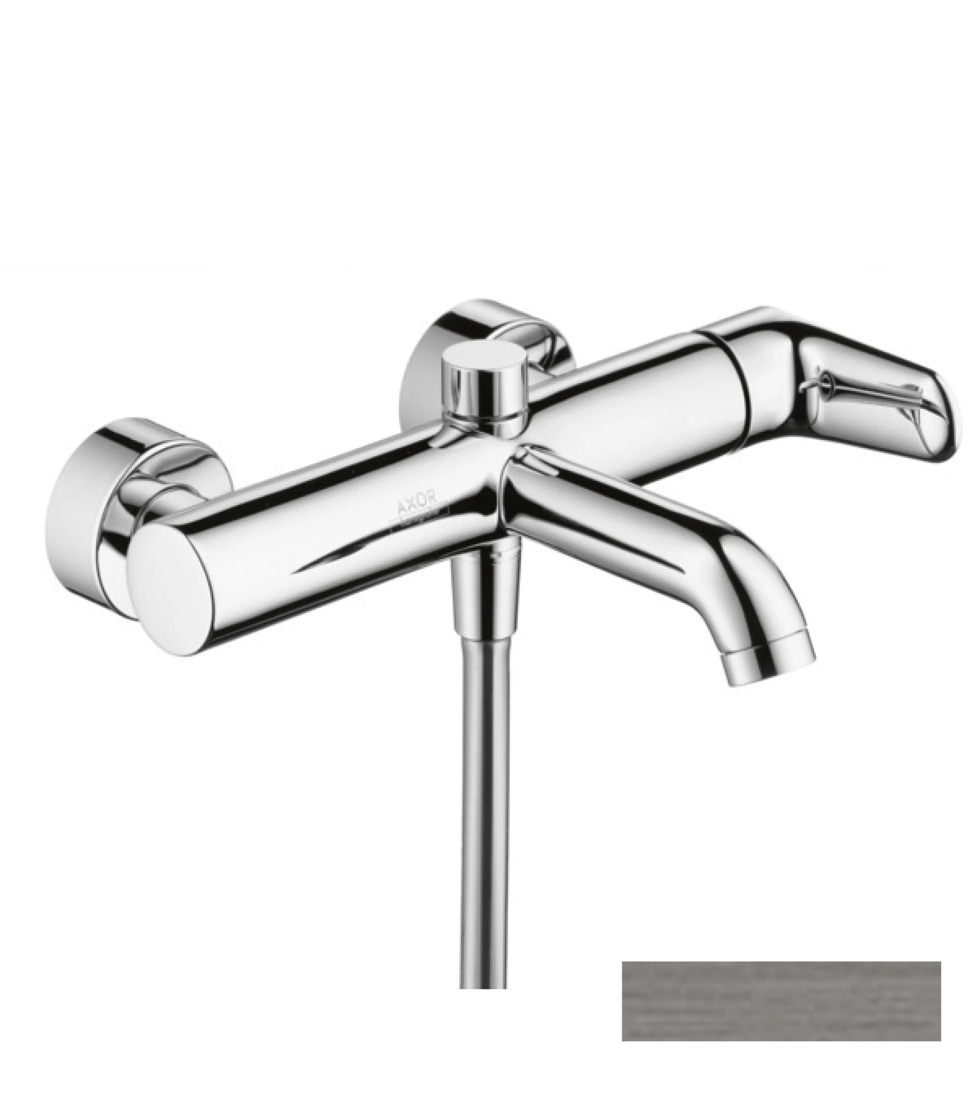 Фото - Смеситель для ванны Axor Citterio M 34420340, черный хром - Hansgrohe