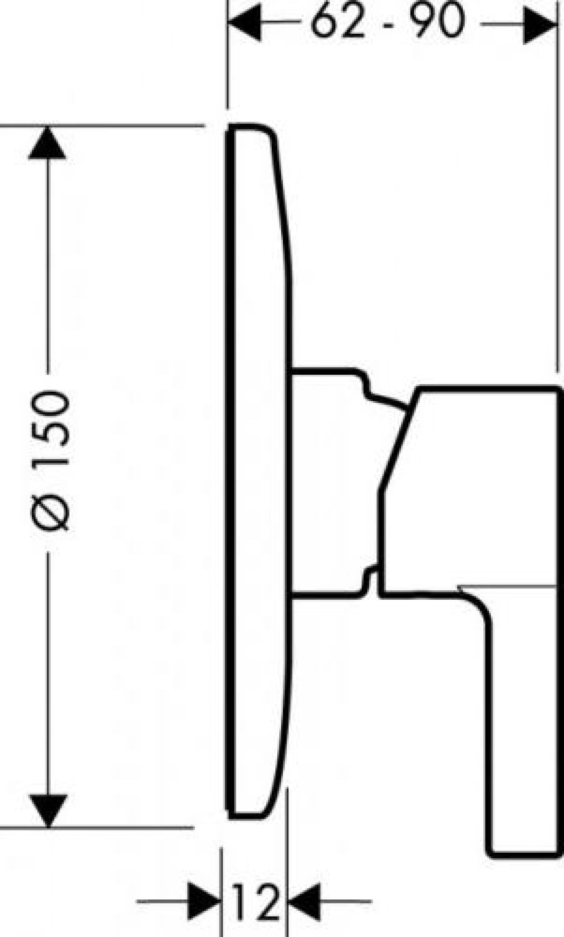 Фото - Смеситель для душа Hansgrohe Metris S 31661000 - Hansgrohe