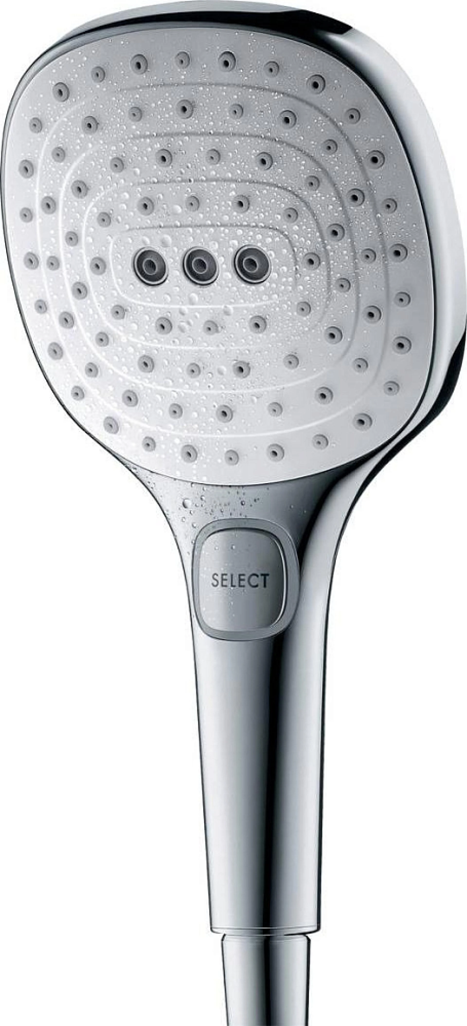 Фото - Ручной душ Hansgrohe Raindance Select E 120 Air 3jet 26520140, шлифованная бронза - Hansgrohe