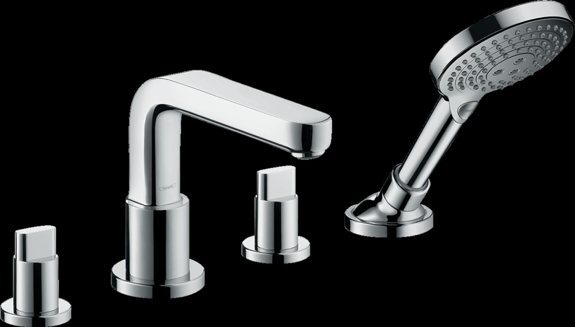 Смеситель Hansgrohe Metris S 31446000 на борт ванны