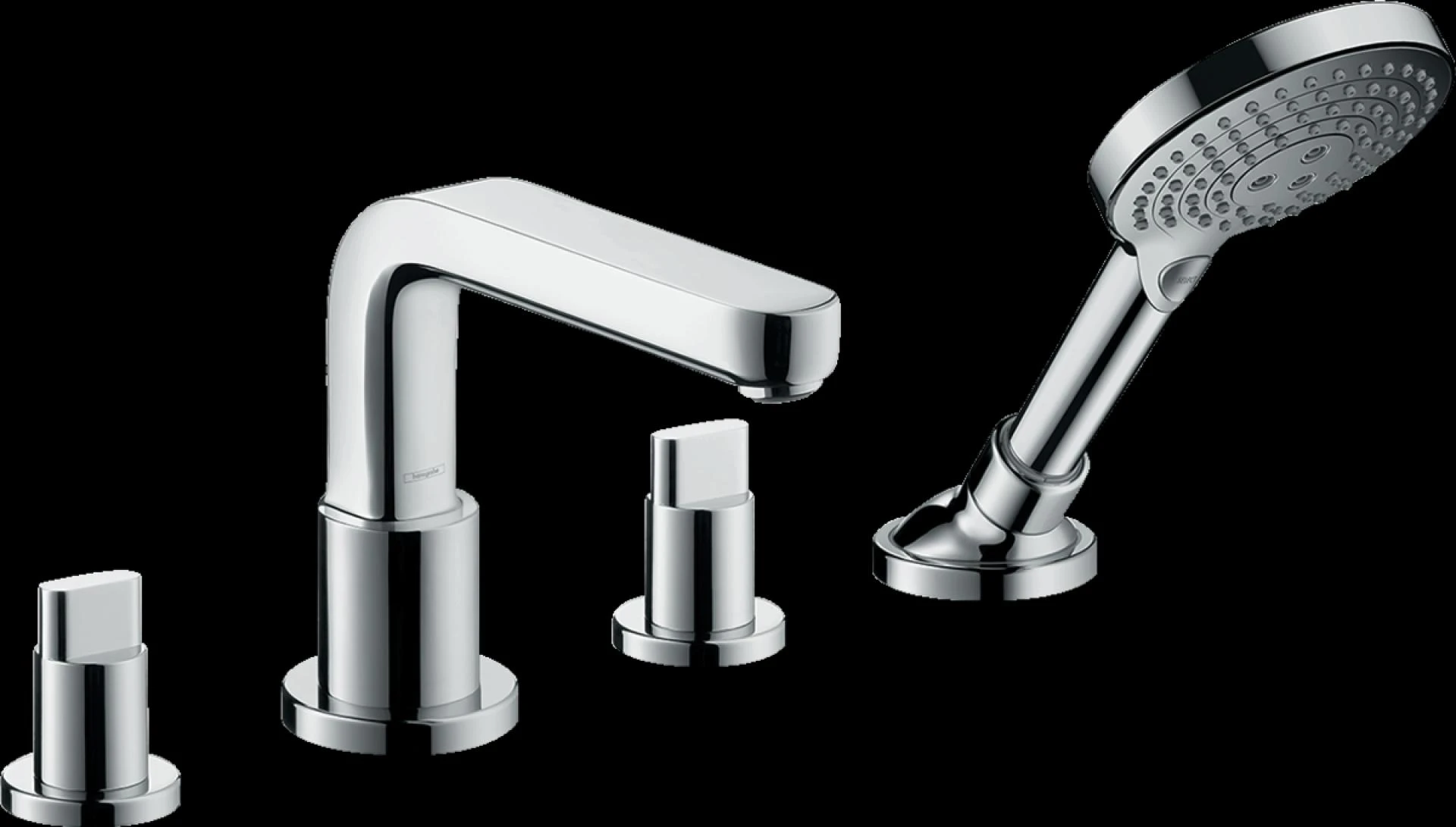 Фото - Смеситель Hansgrohe Metris S 31446000 на борт ванны - Hansgrohe