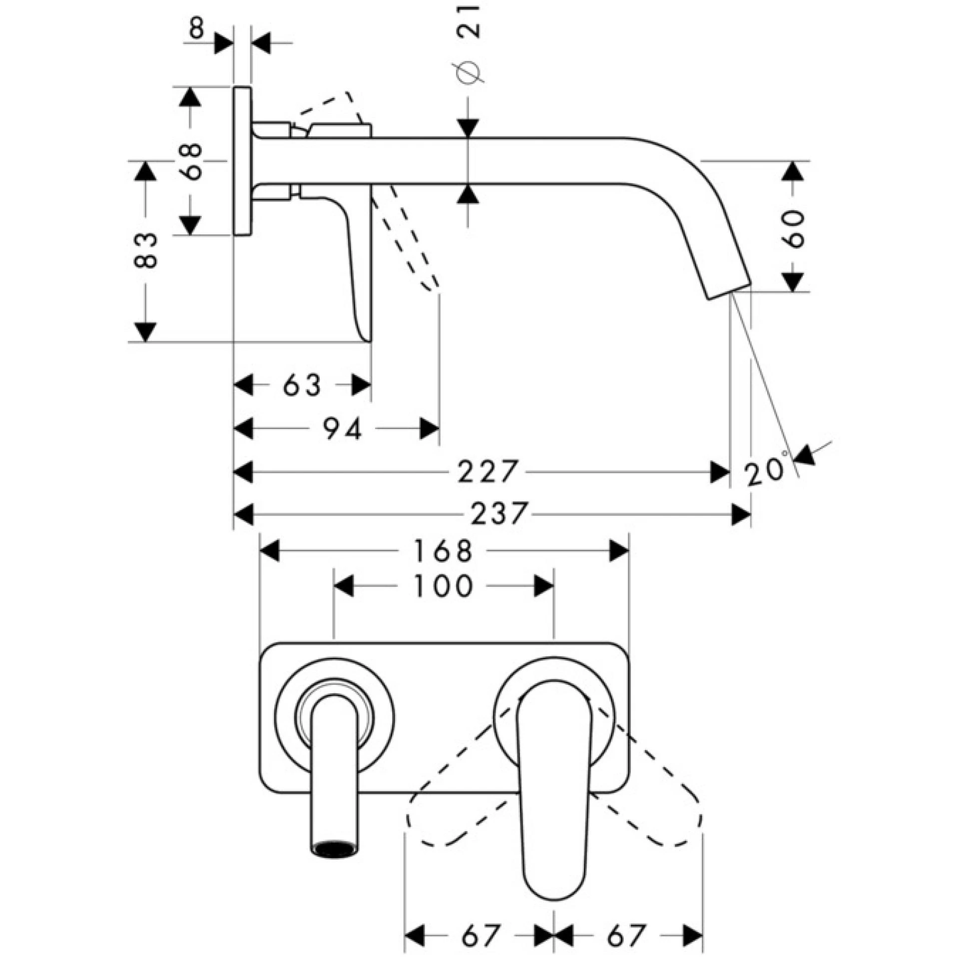 Фото - Смеситель для раковины Axor Citterio M 34115990, золото - Hansgrohe