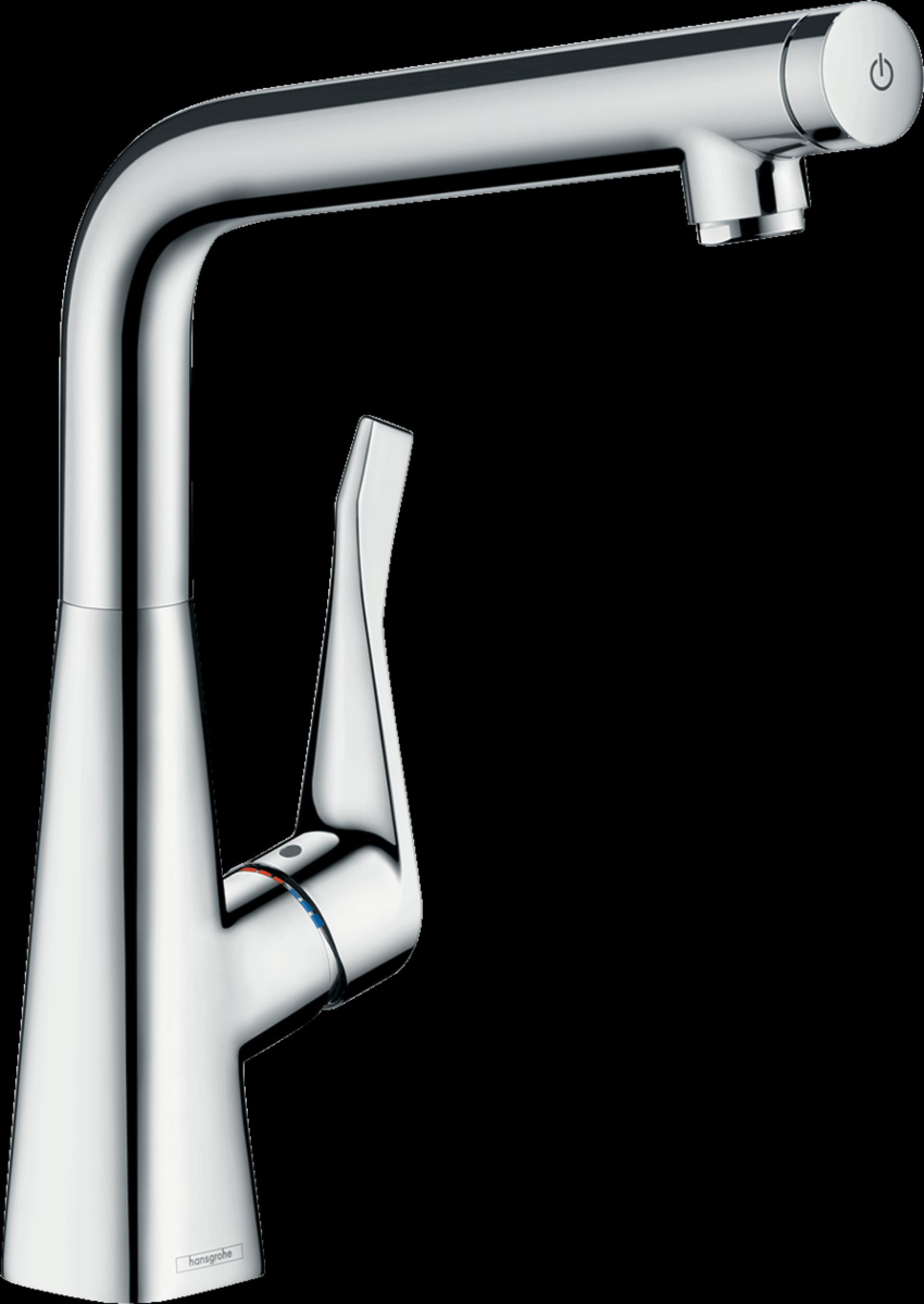 Смеситель Hansgrohe Metris Select 14883000 для кухонной мойки