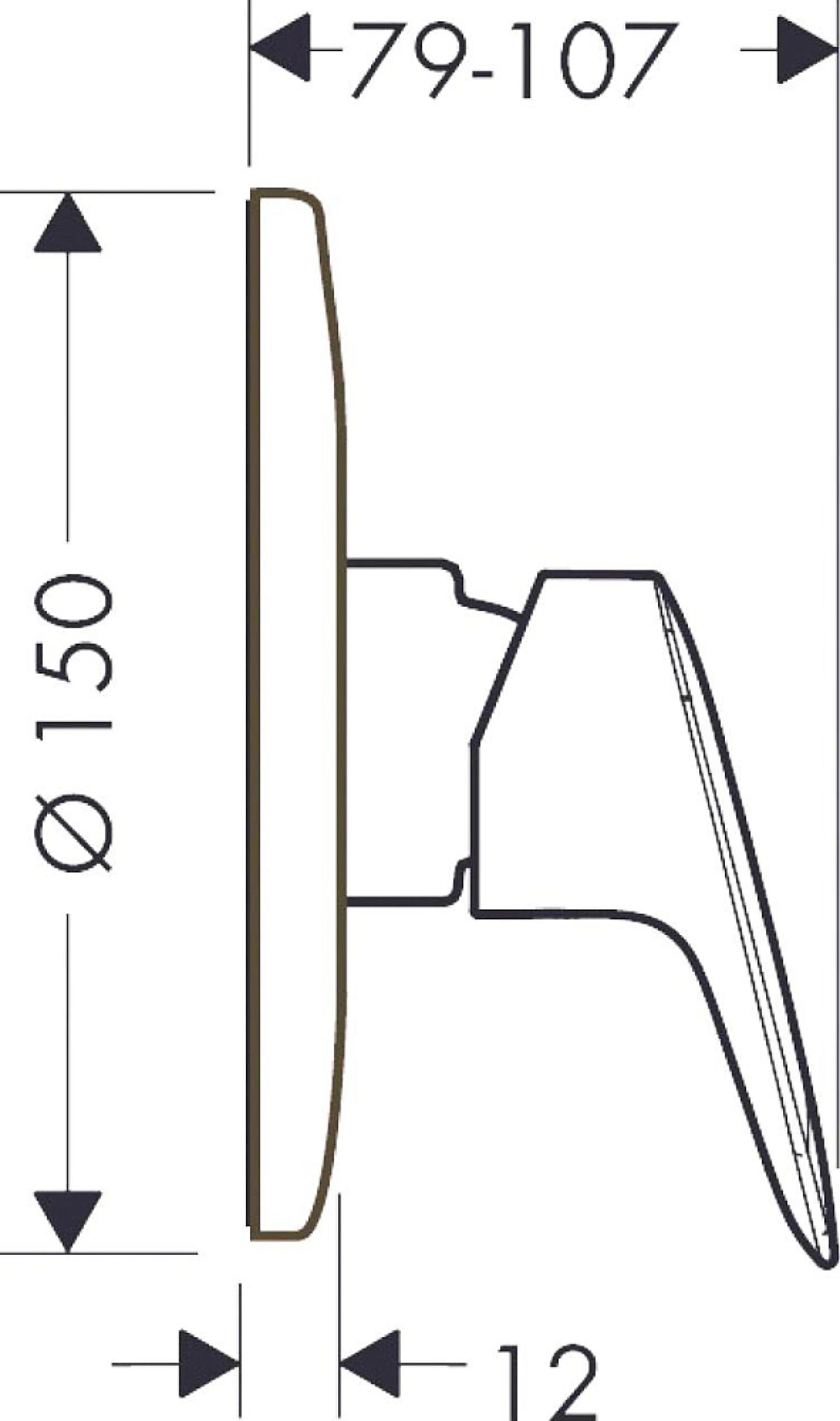 Фото - Смеситель Hansgrohe Logis 71606000 для душа - Hansgrohe