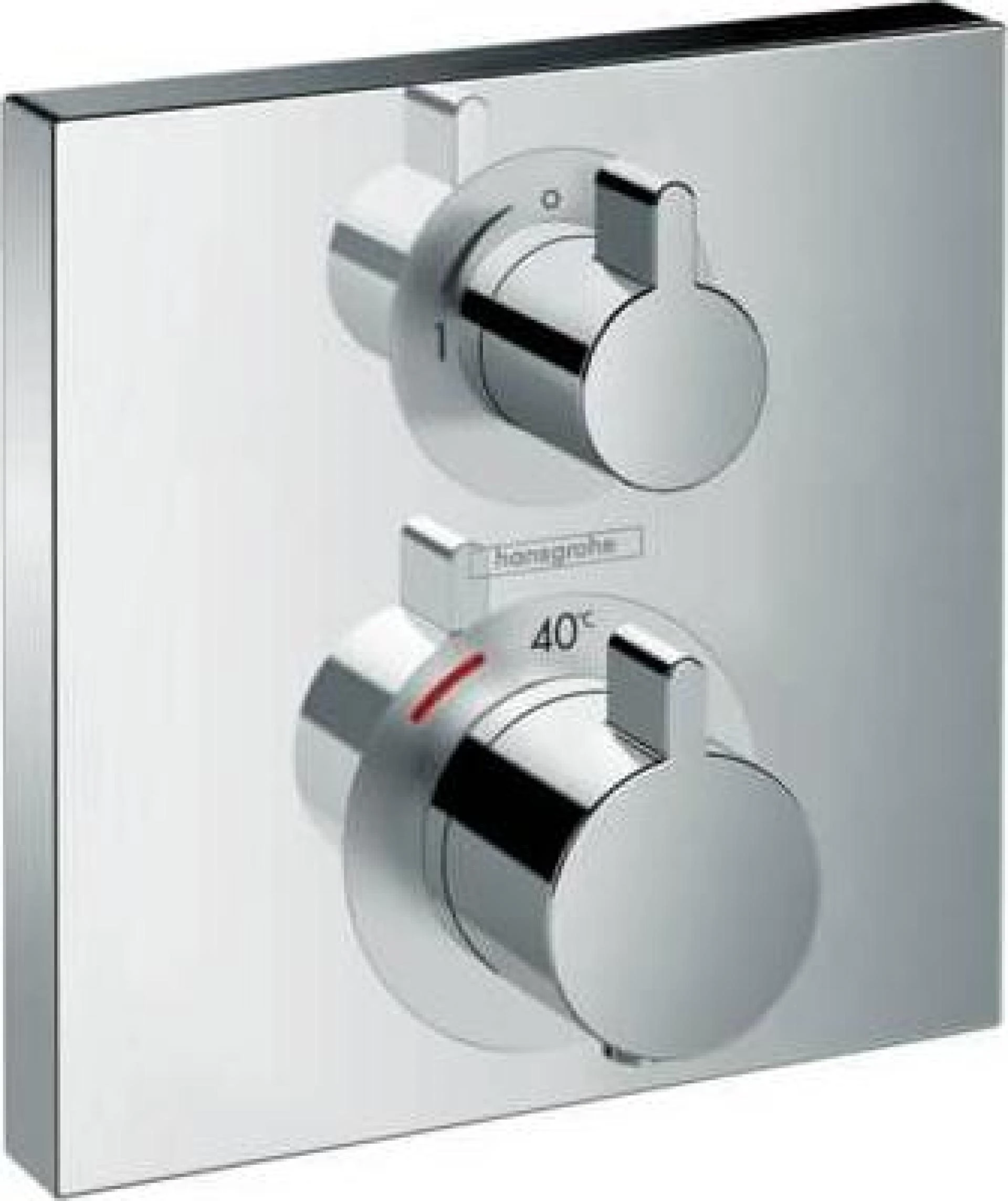 Фото - Термостат для душа Hansgrohe Ecostat Square 15712000, хром - Hansgrohe