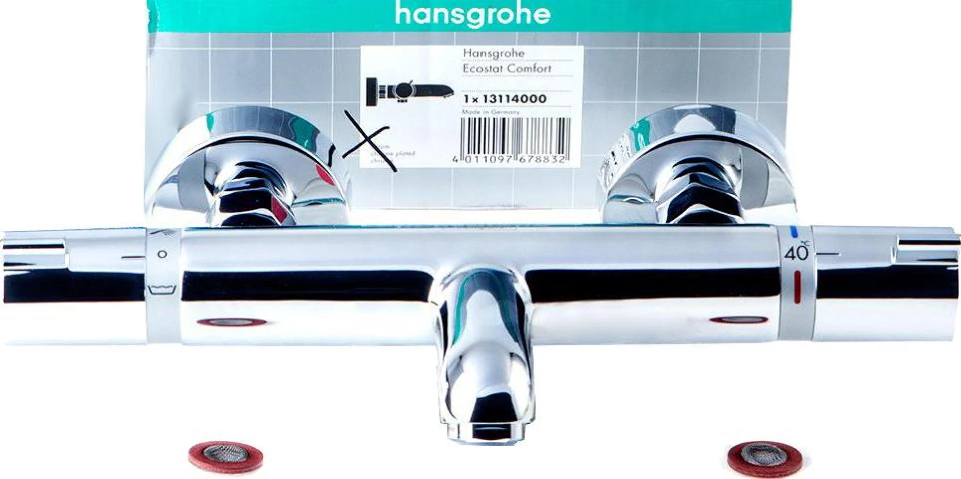 Фото - Термостат Hansgrohe Ecostat Comfort 13114000 для ванны с душем - Hansgrohe