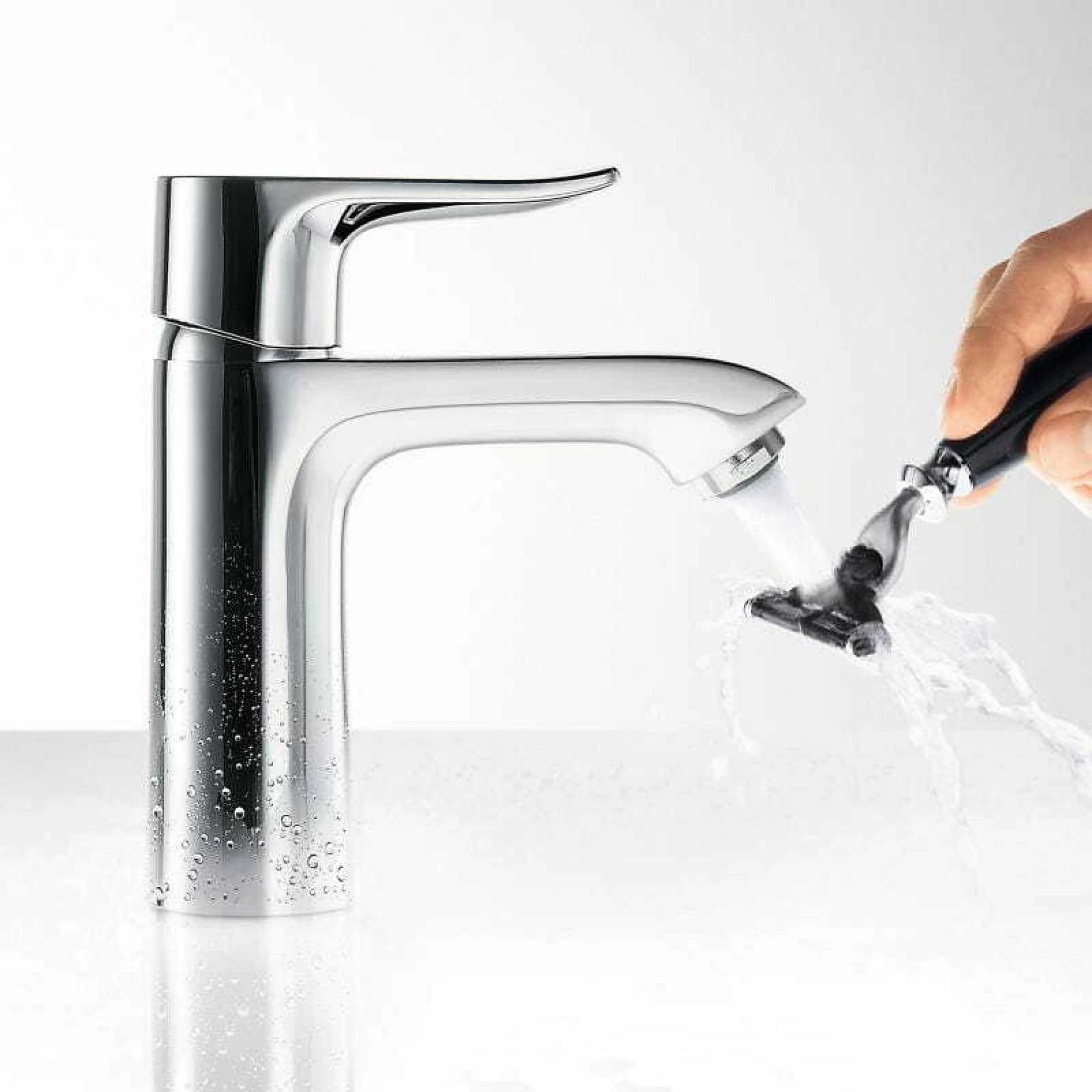 Фото - Смеситель для раковины Hansgrohe Metris 31204000, хром - Hansgrohe