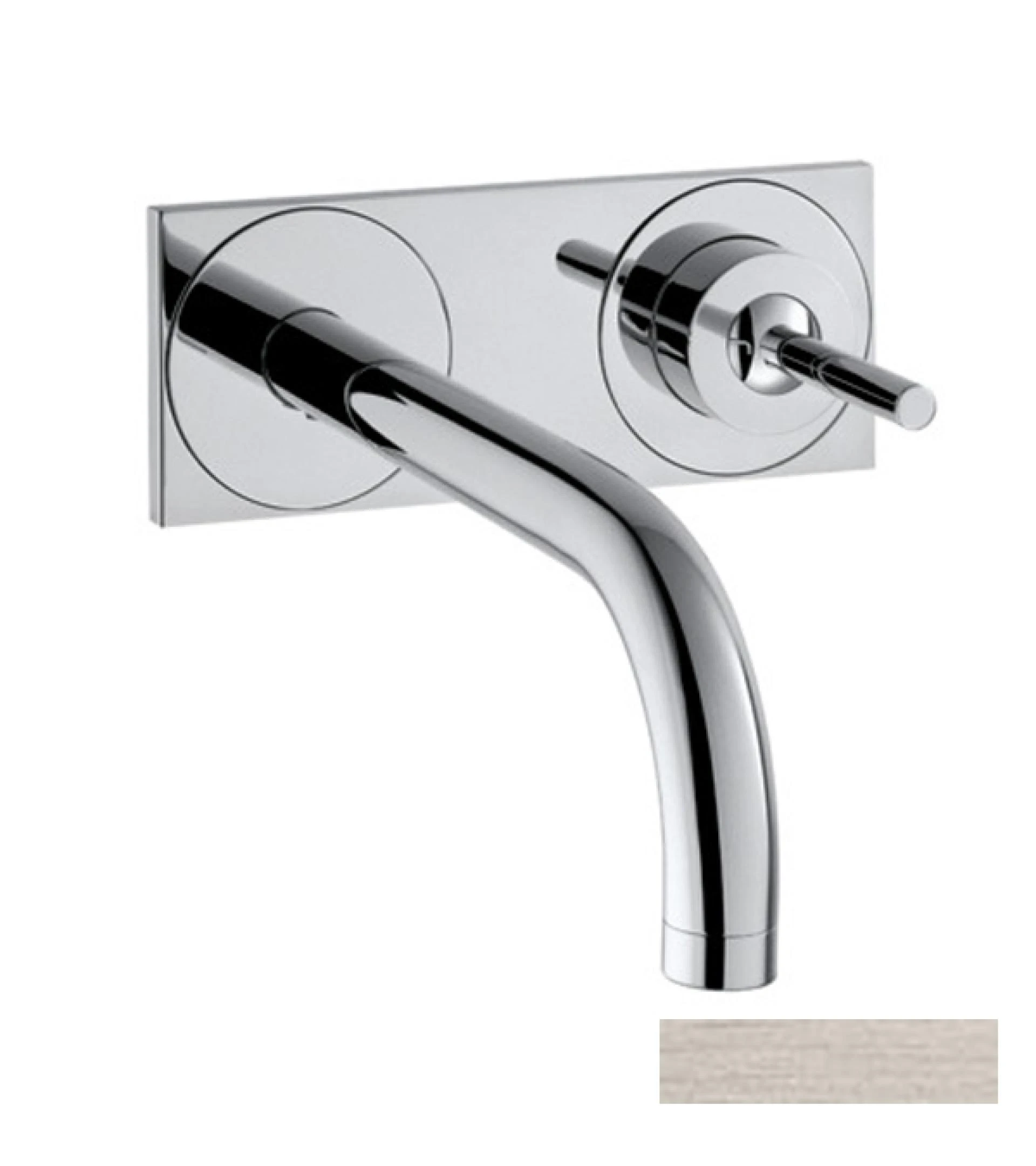 Фото - Смеситель для раковины Axor Uno 38112800, сталь - Hansgrohe