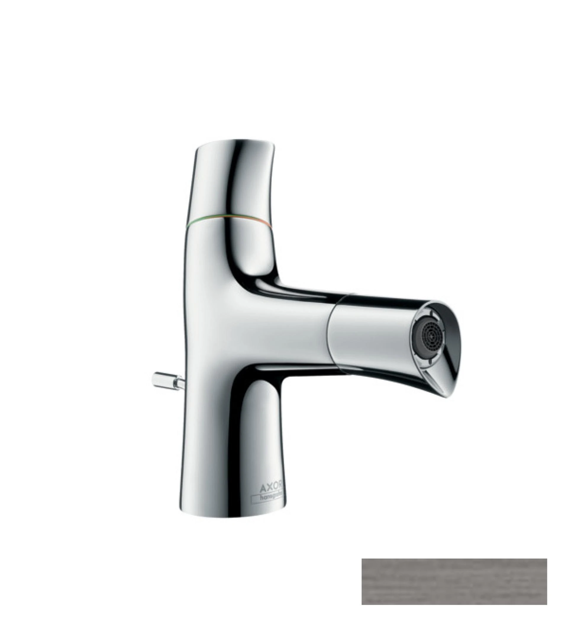 Фото - Смеситель для биде Axor Starck Organic 12210340, черный хром - Hansgrohe