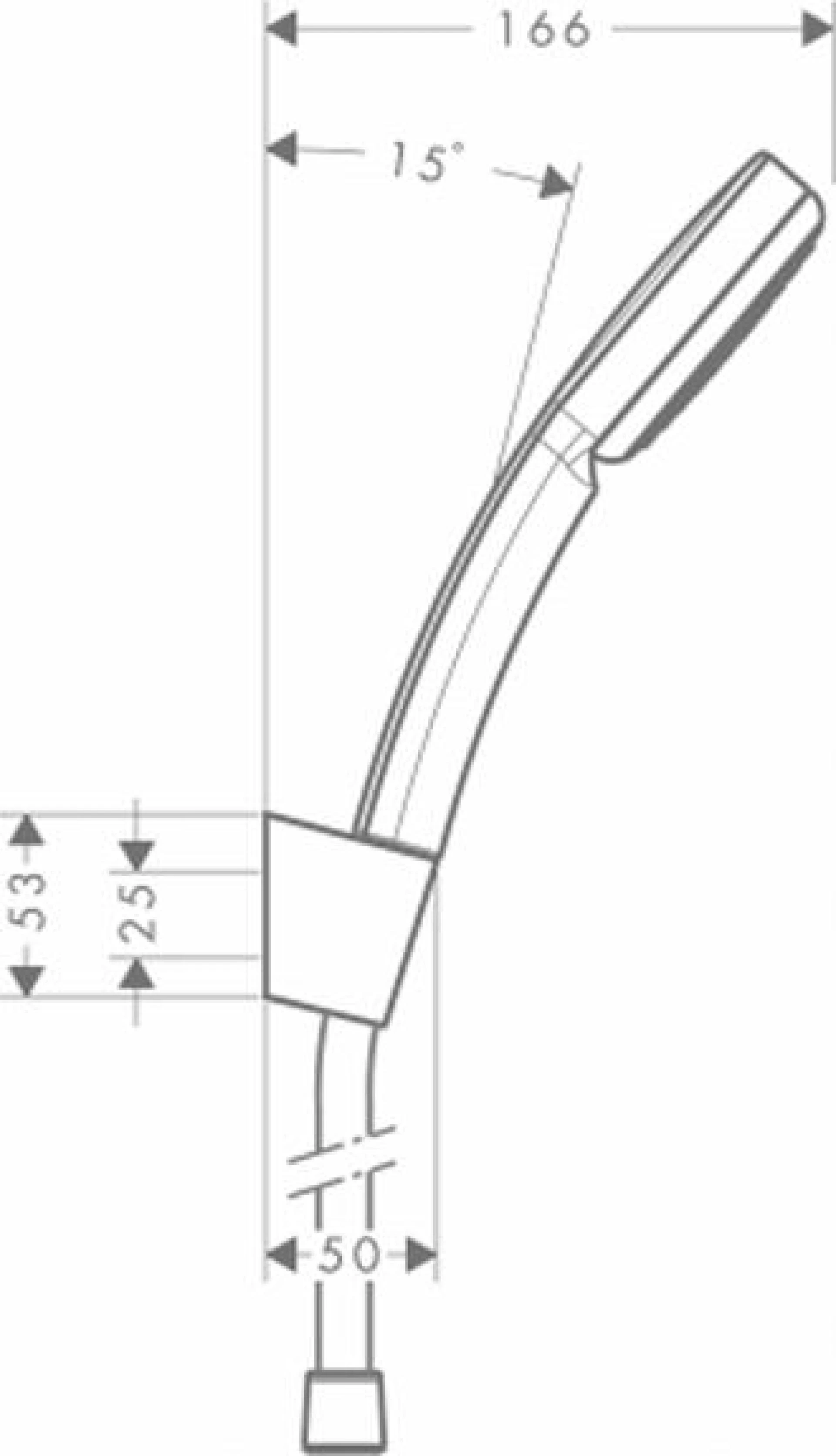 Фото - Душевой набор Hansgrohe Verso 100 1jet 28724000, хром - Hansgrohe