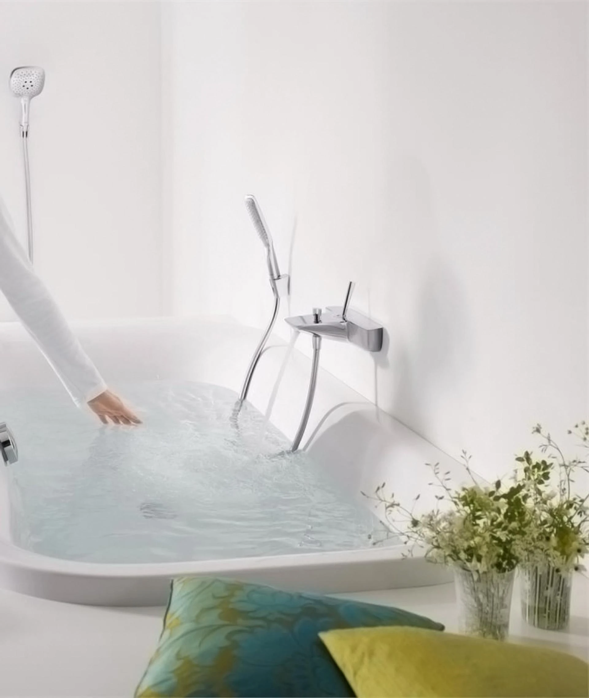 Фото - Смеситель Hansgrohe PuraVida 15472000 для ванны с душем - Hansgrohe