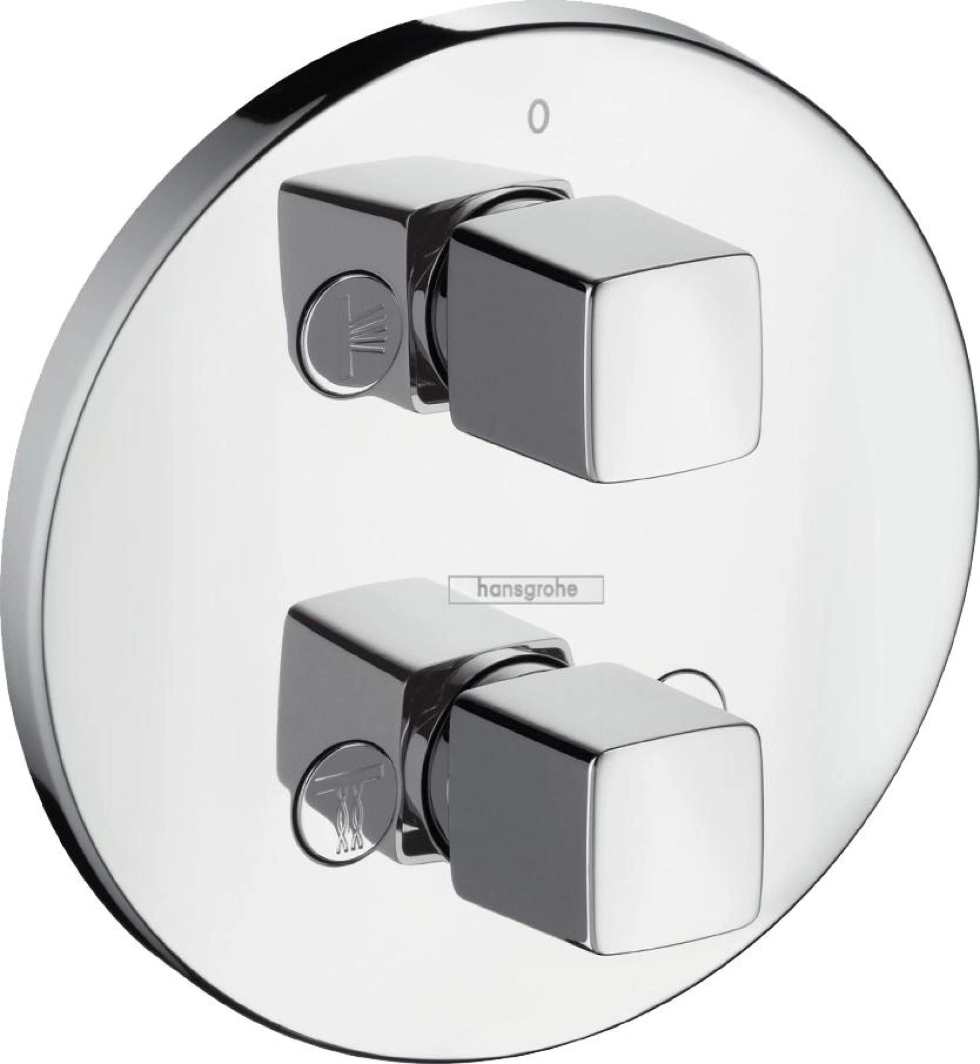 Фото - Переключатель потоков Hansgrohe Metris iControl E 31958000 на три потребителя - Hansgrohe