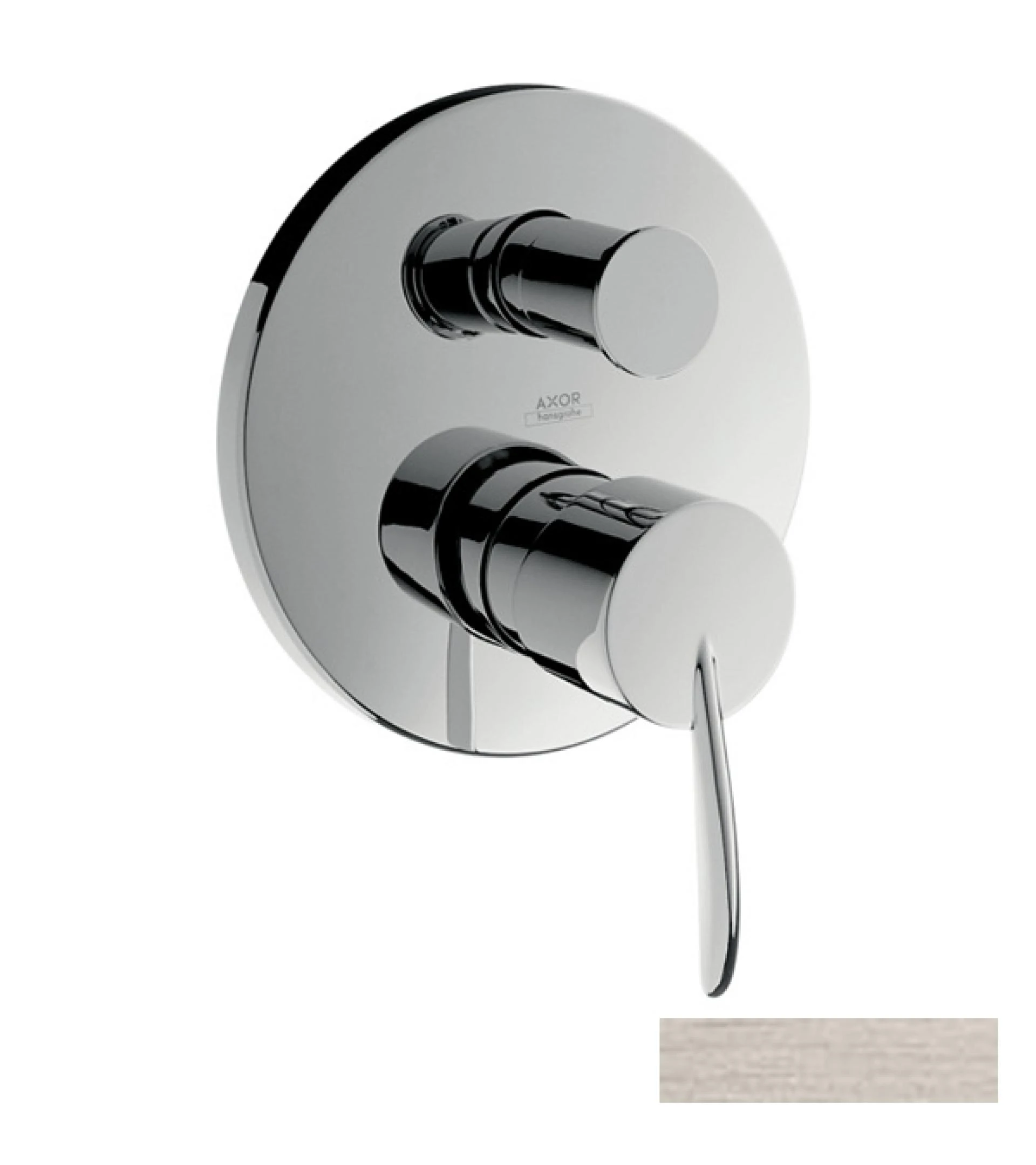 Фото - Смеситель для ванны Axor Starck Classic 10415800, сталь - Hansgrohe