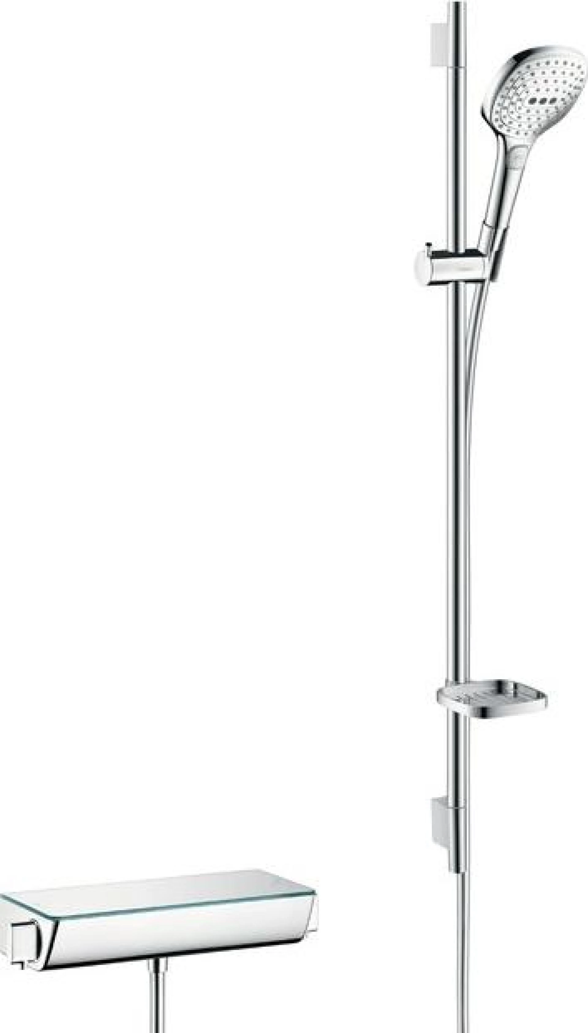 Фото - Душевой комплект Hansgrohe Ecostat Combi Raindance Select 27039000 - Hansgrohe