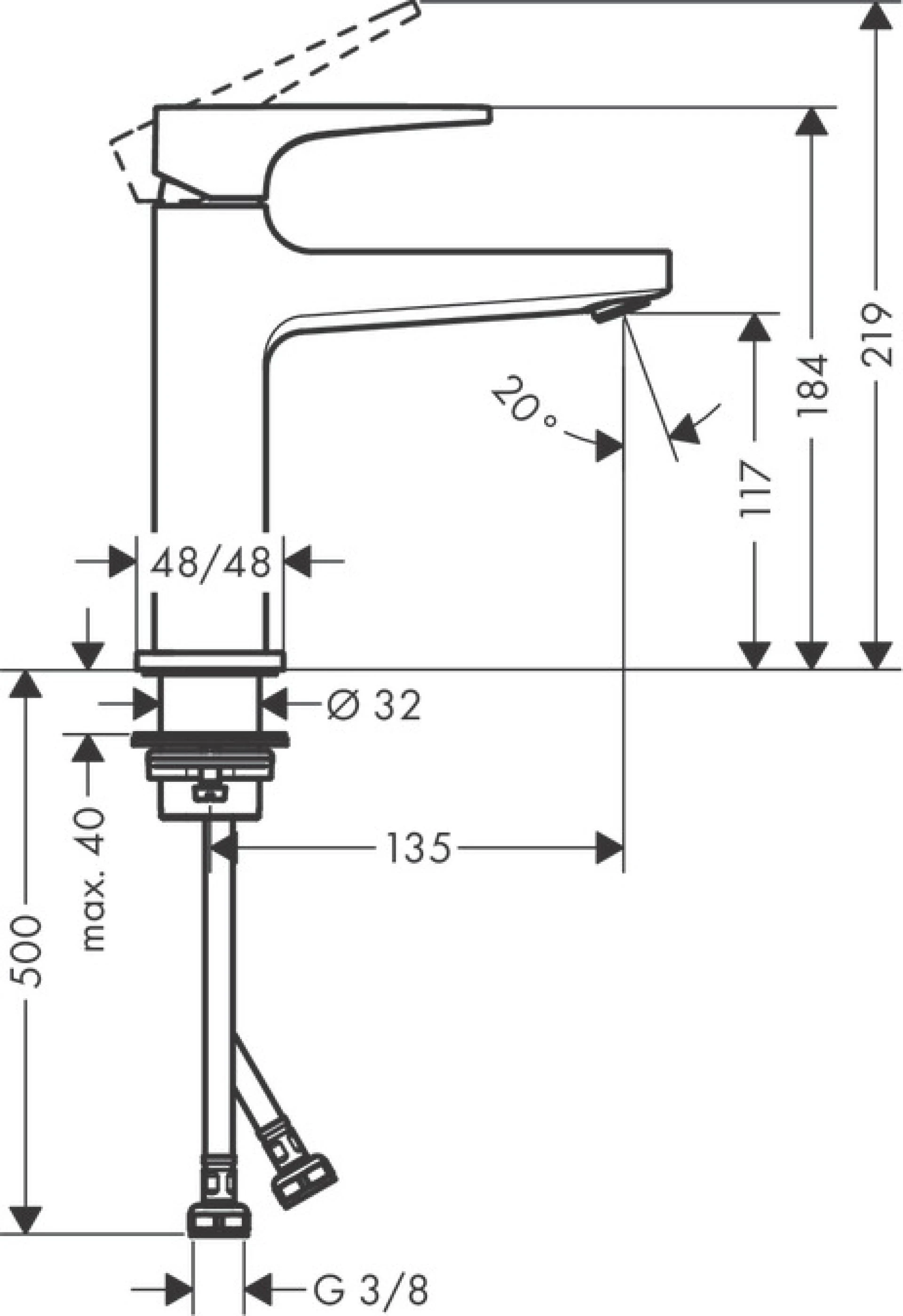 Фото - Смеситель для раковины Hansgrohe Metropol 32507990, золото - Hansgrohe