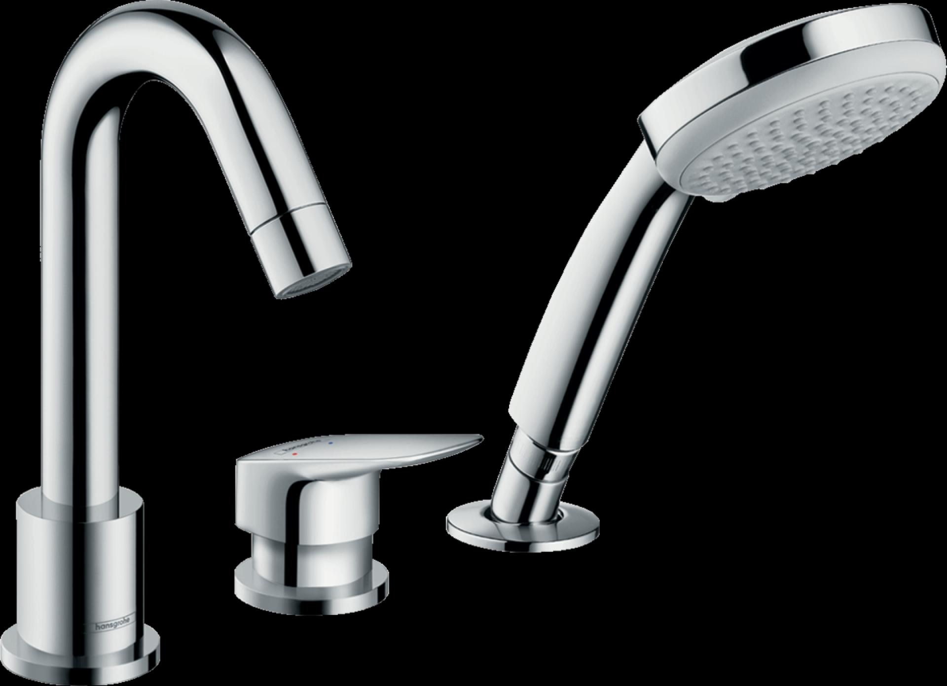 Смеситель Hansgrohe Logis 71313000 на борт ванны