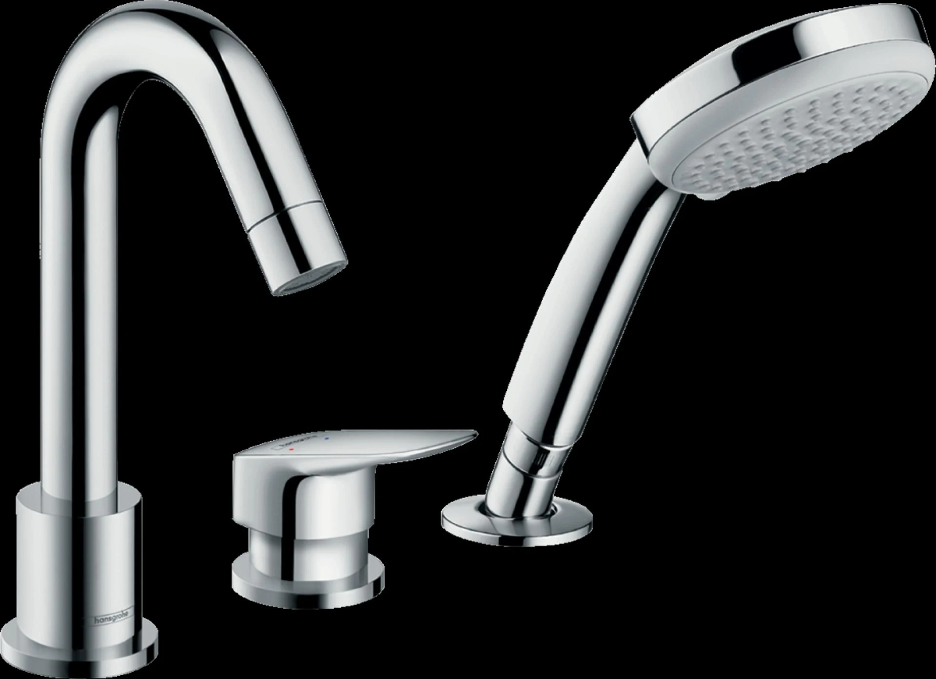 Фото - Смеситель Hansgrohe Logis 71313000 на борт ванны - Hansgrohe