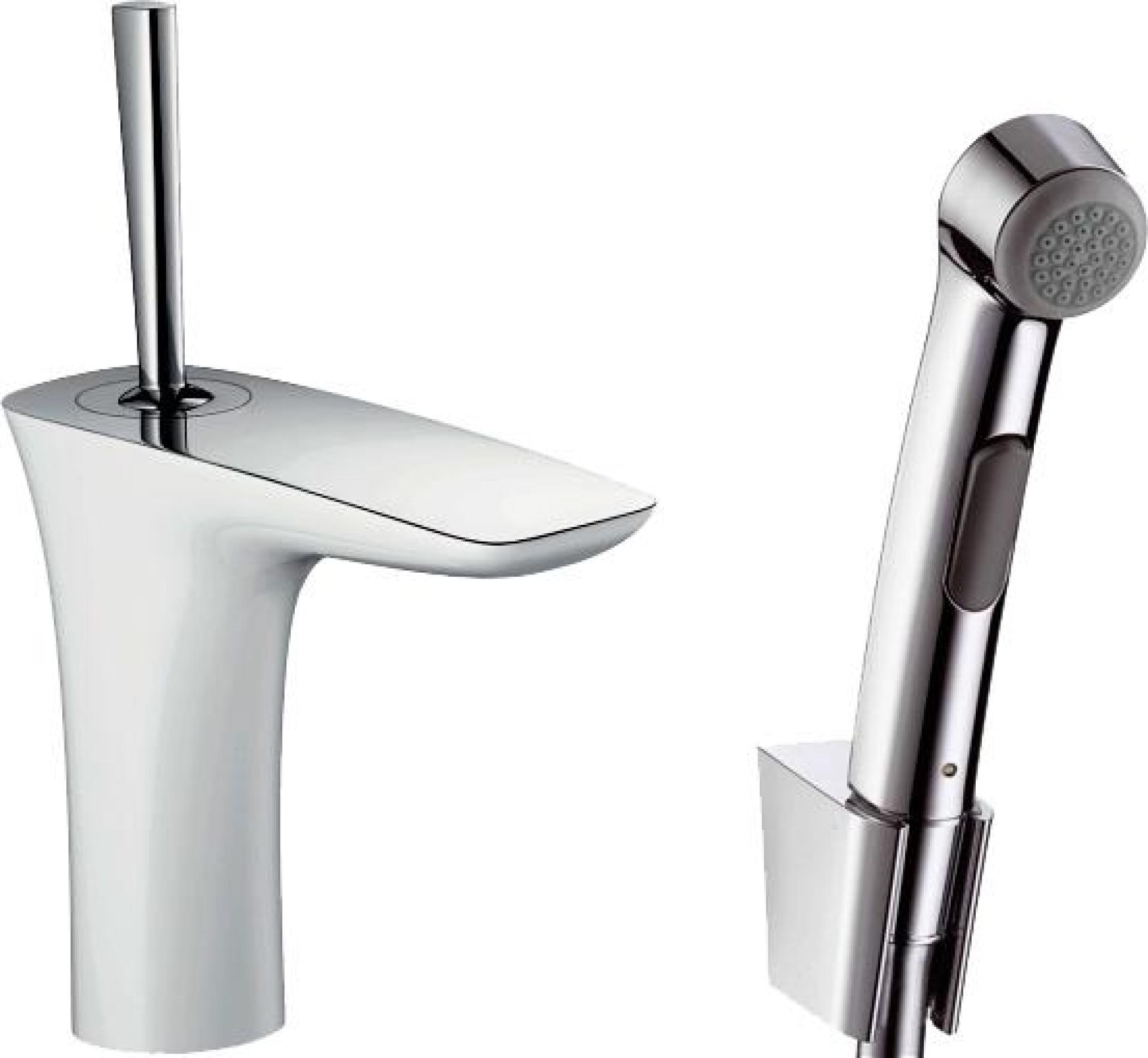 Смеситель Hansgrohe PuraVida 15275400 для раковины с гигиеническим душем