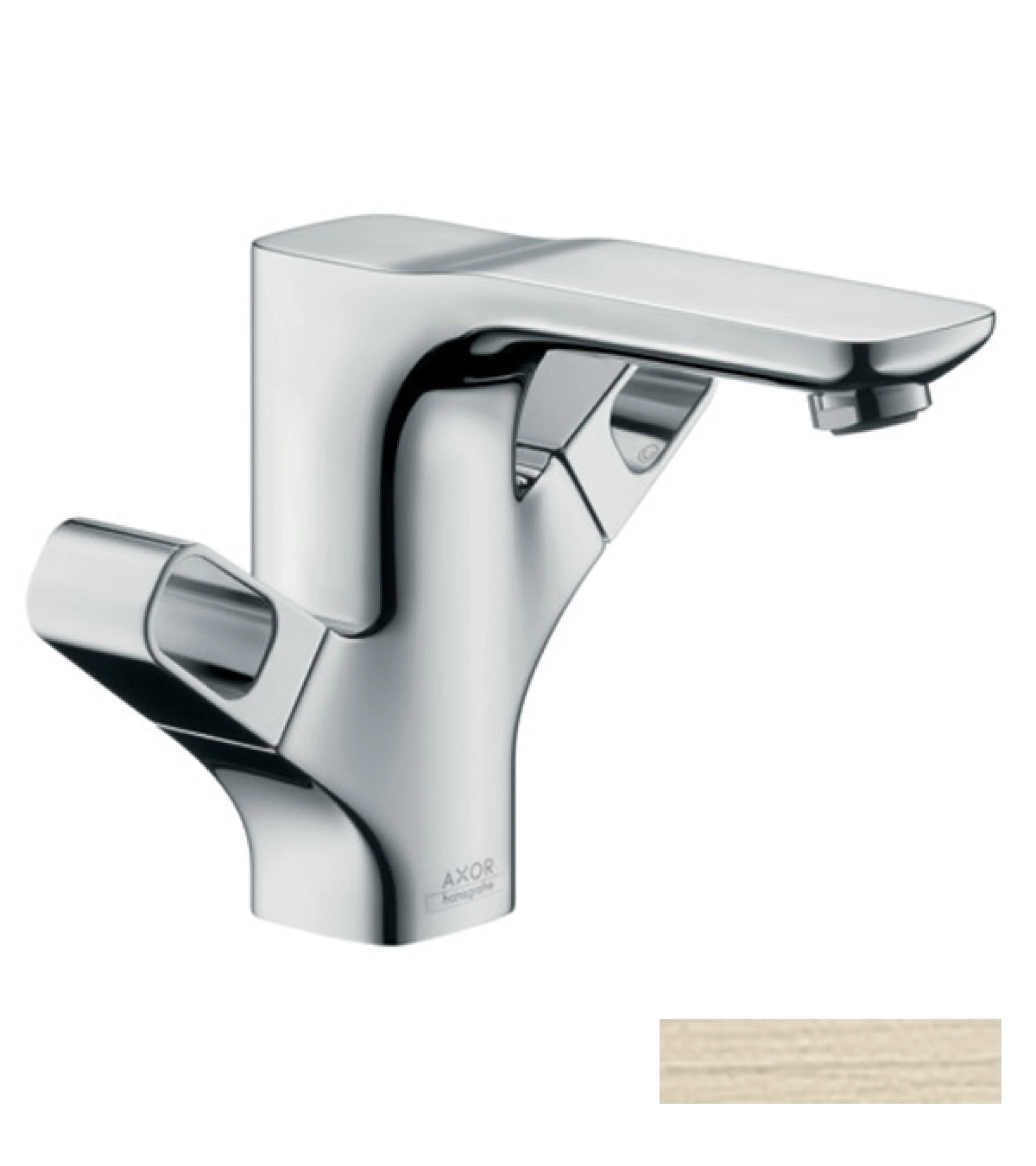 Фото - Смеситель для раковины Axor Urquiola 11024820, никель - Hansgrohe