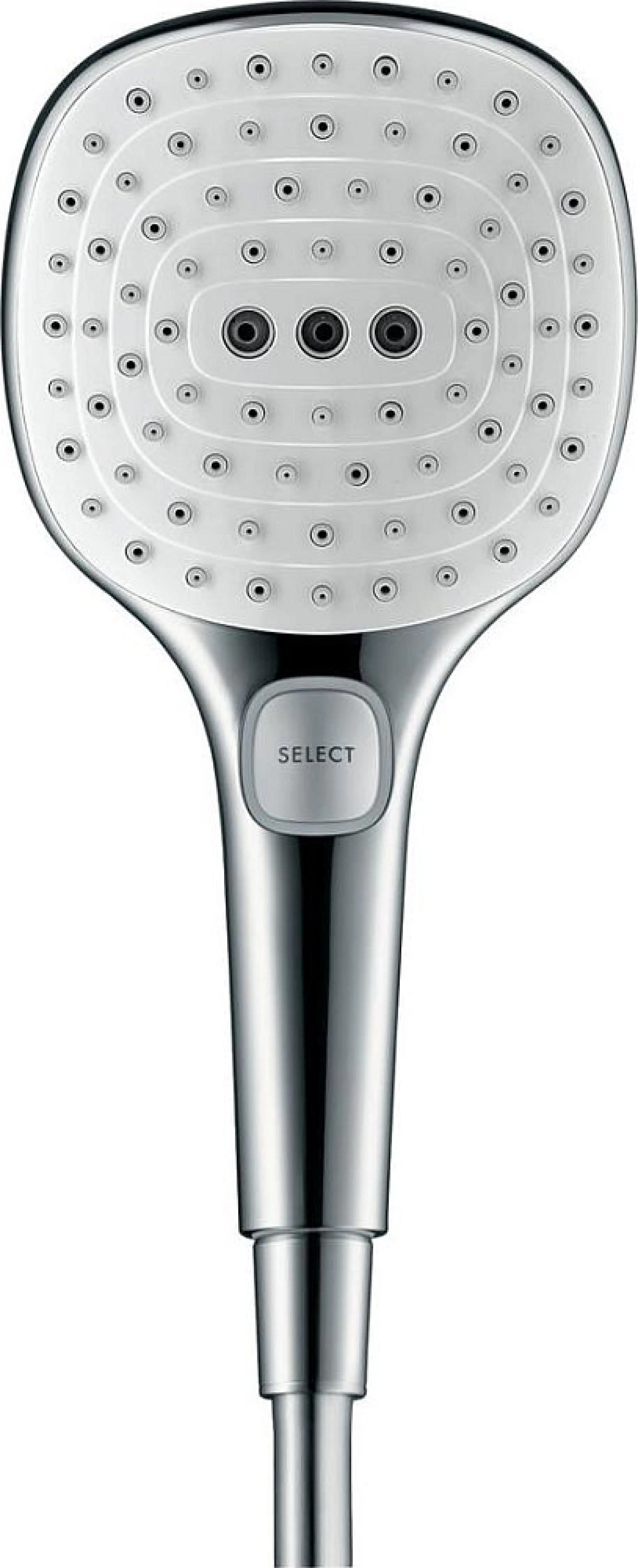 Фото - Ручной душ Hansgrohe Raindance Select E 120 Air 3jet 26520140, шлифованная бронза - Hansgrohe