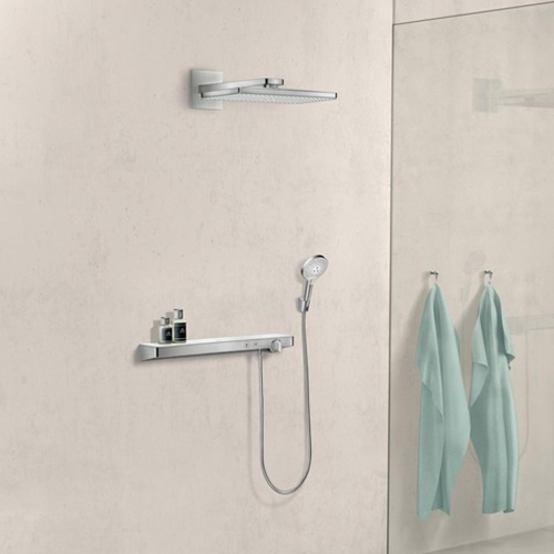 Фото - Термостат для душа хром/белый Hansgrohe ShowerTablet Select 13184400 - Hansgrohe