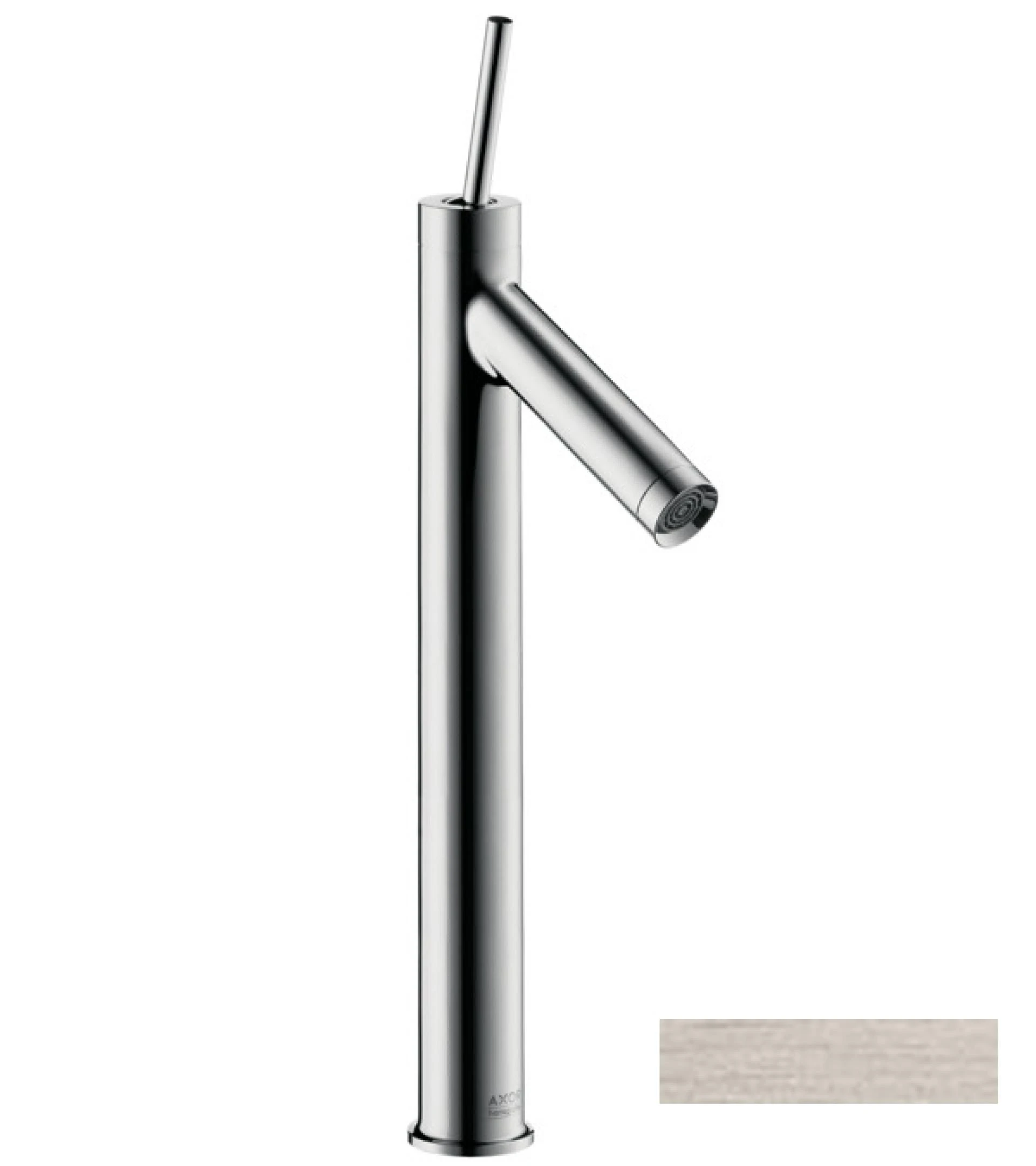 Фото - Смеситель для раковины Axor Starck 10129800, сталь - Hansgrohe