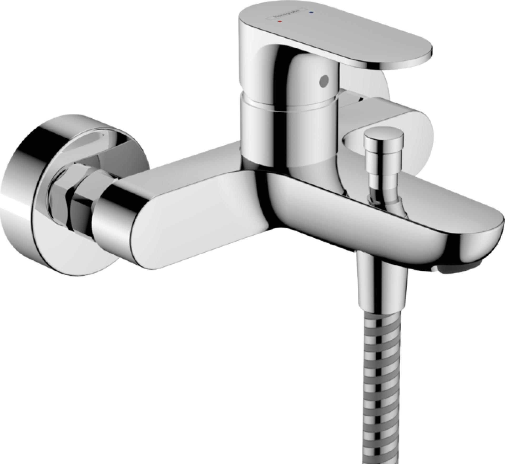 Смеситель для ванны c душем Hansgrohe Rebris S 72443000, хром