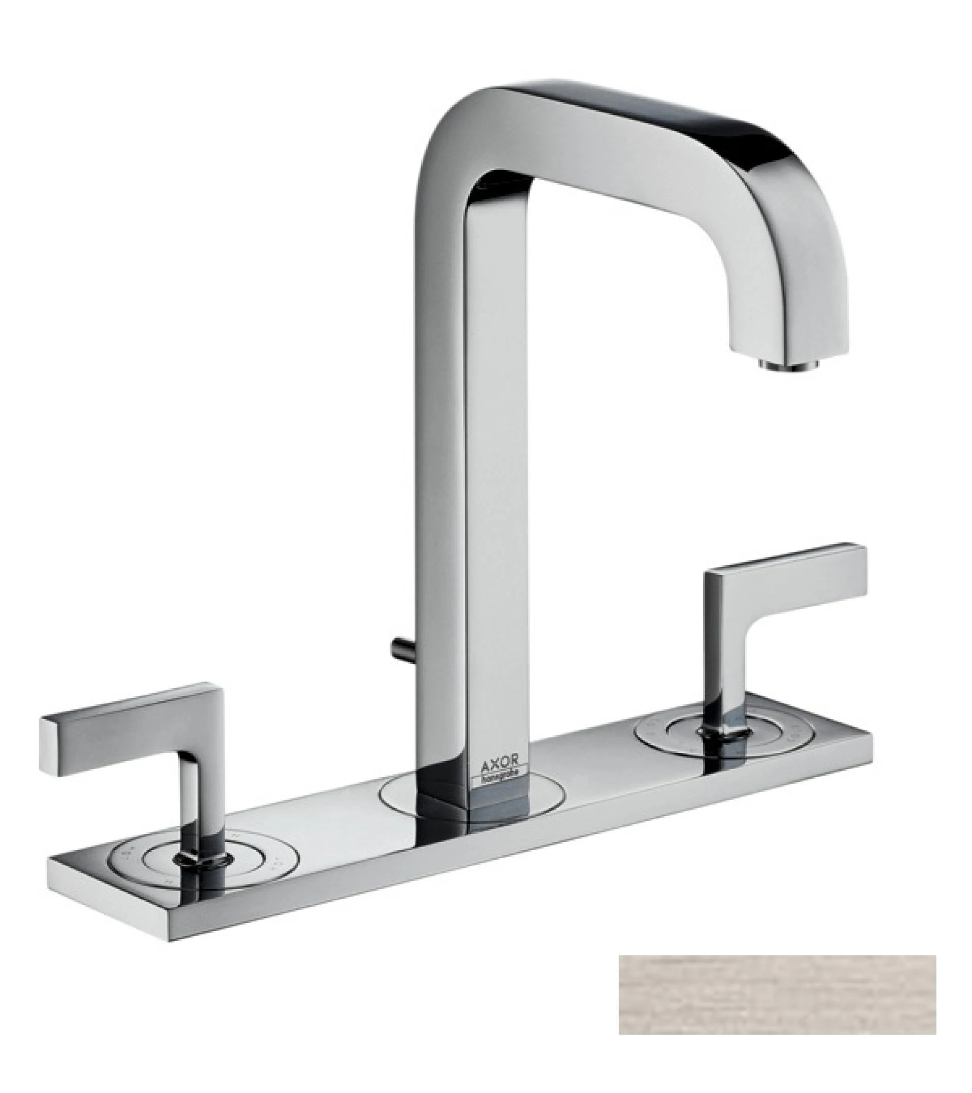 Фото - Смеситель для раковины Axor Citterio 39136800, сталь - Hansgrohe