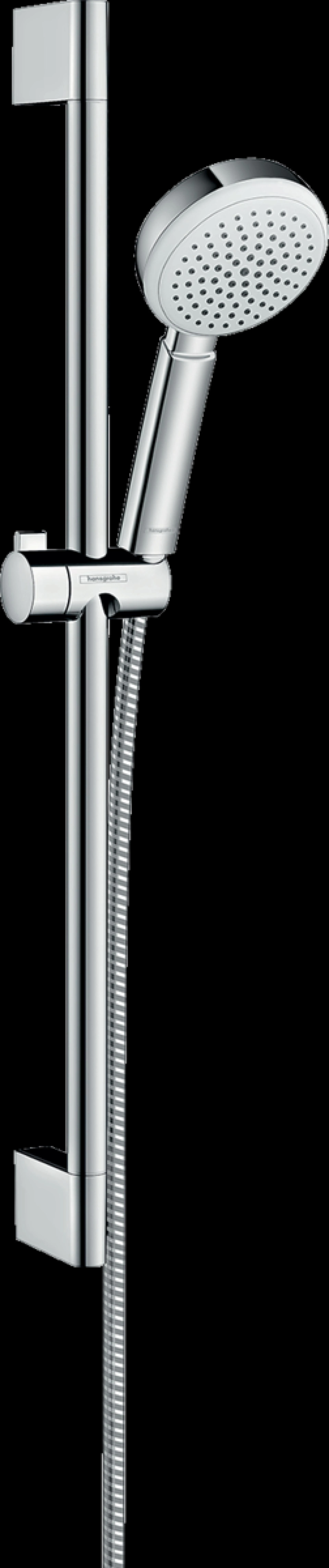 Фото - Душевой гарнитур Hansgrohe Crometta 26652400, белый хром - Hansgrohe