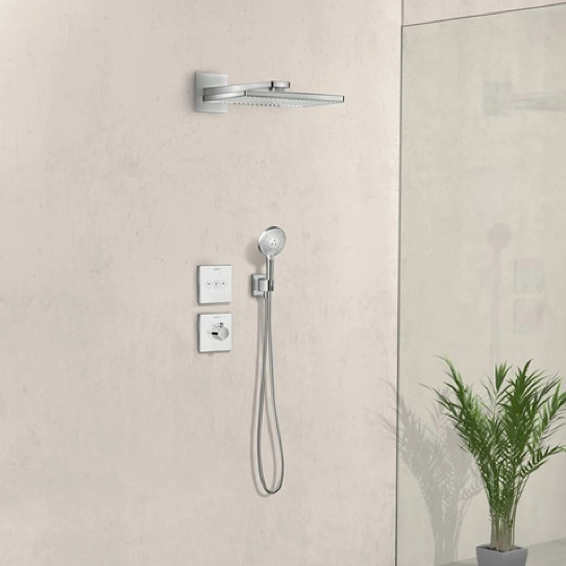 Фото - Верхний душ Hansgrohe Rainmaker Select 460 2jet 24005400 - Hansgrohe