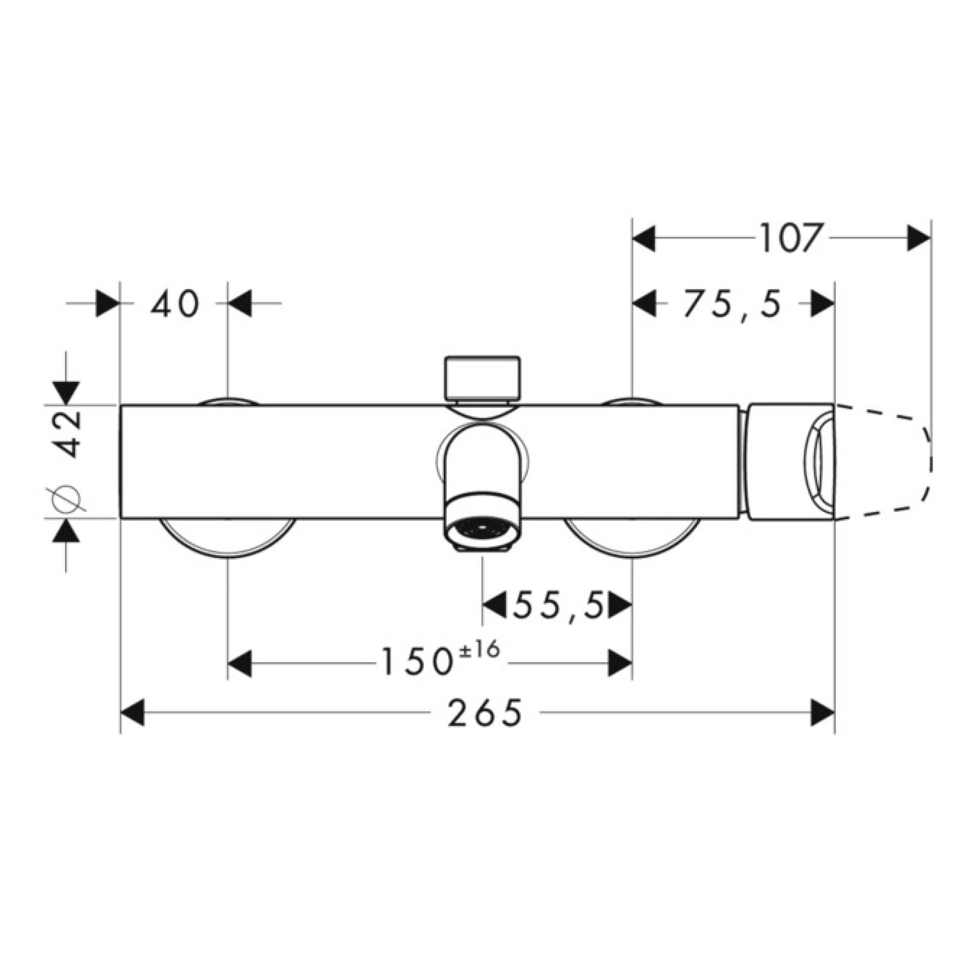 Фото - Смеситель для ванны Axor Citterio M 34420250, золото - Hansgrohe