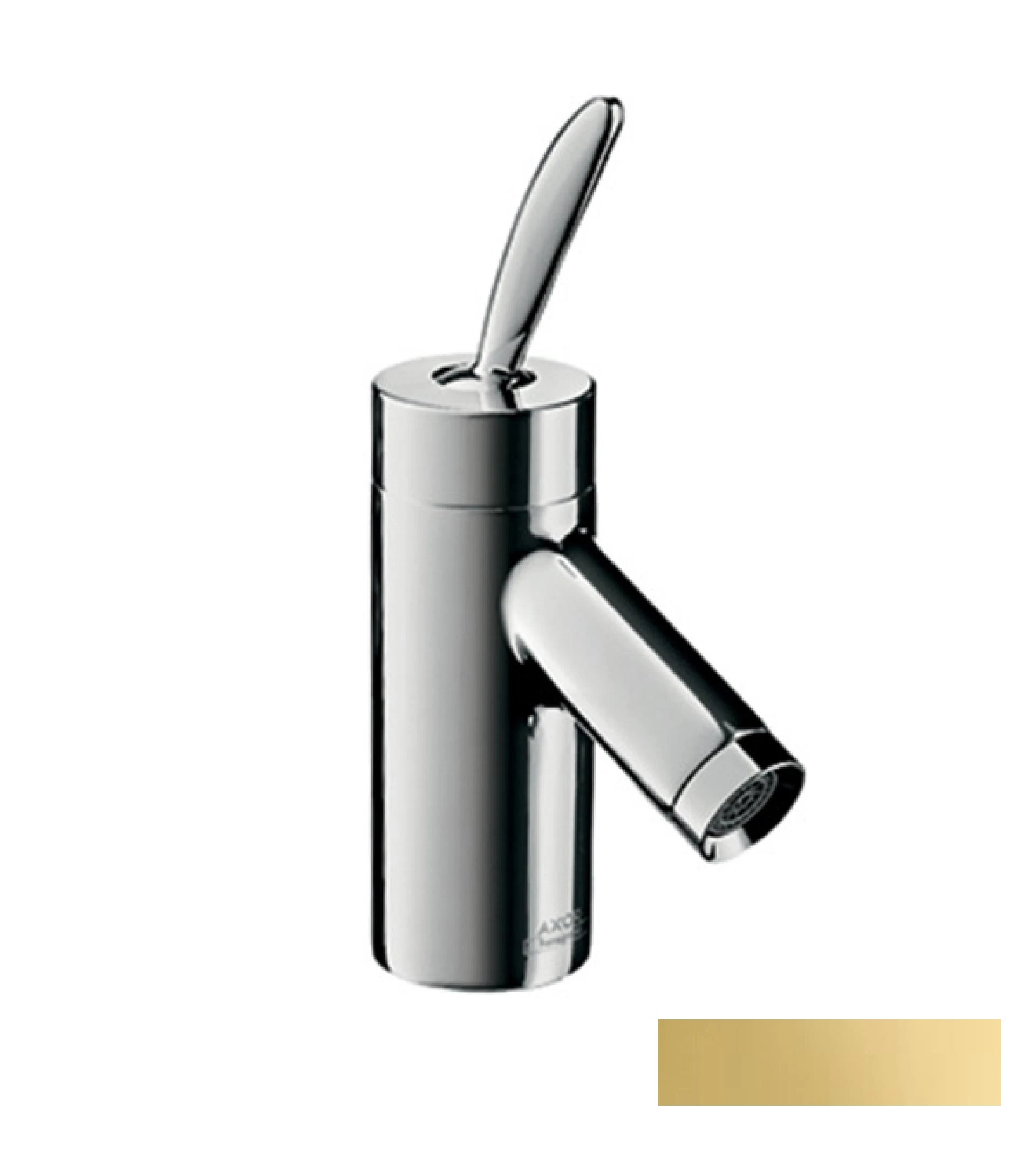 Фото - Смеситель для раковины Axor Starck Classic 10015990, золото - Hansgrohe