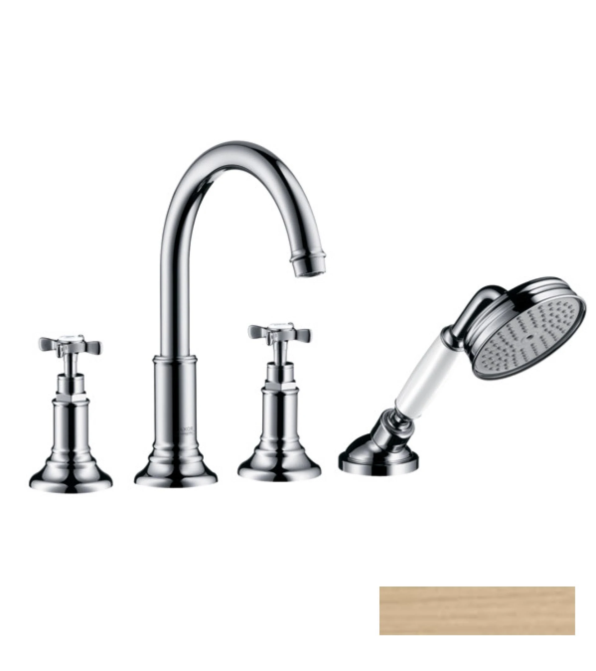 Фото - Смеситель на край ванны Axor Montreux 16544140, бронза - Hansgrohe