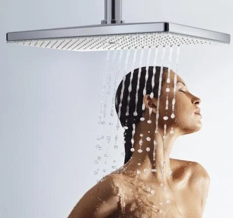 Фото - Душ верхний Hansgrohe Rainmaker Select 460 24016400 хром, белый - Hansgrohe