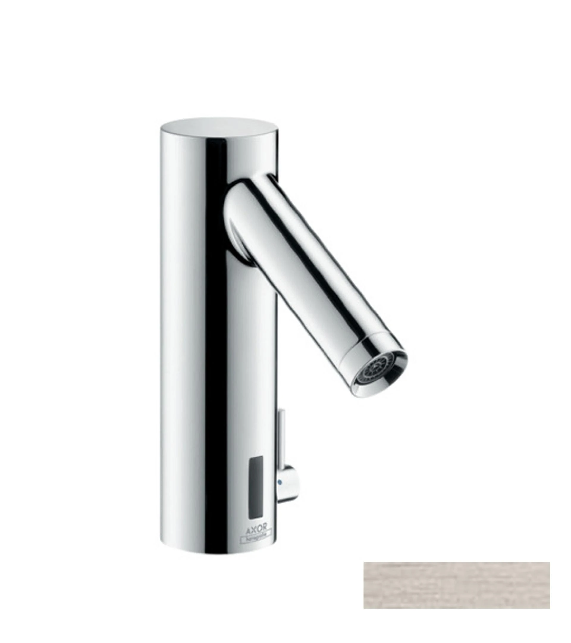 Фото - Электронный смеситель для раковины Axor Starck 10101800, сталь - Hansgrohe