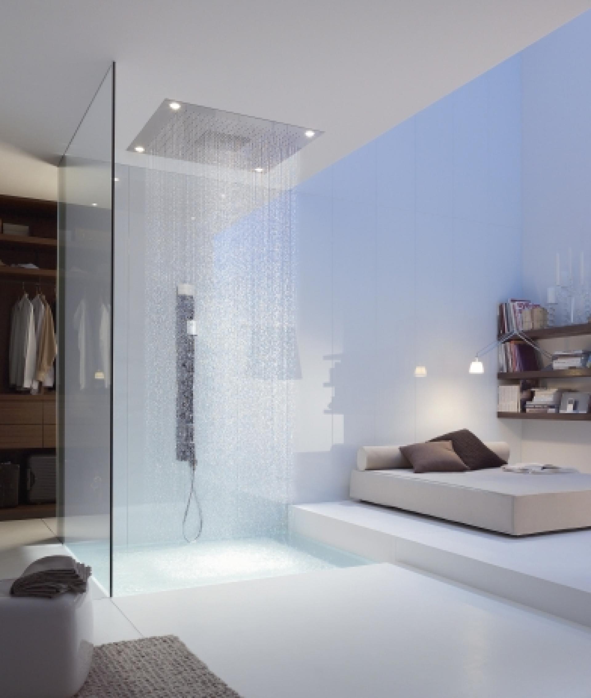 Фото - Верхний душ с подсветкой Axor ShowerCollection 10627800 - Hansgrohe