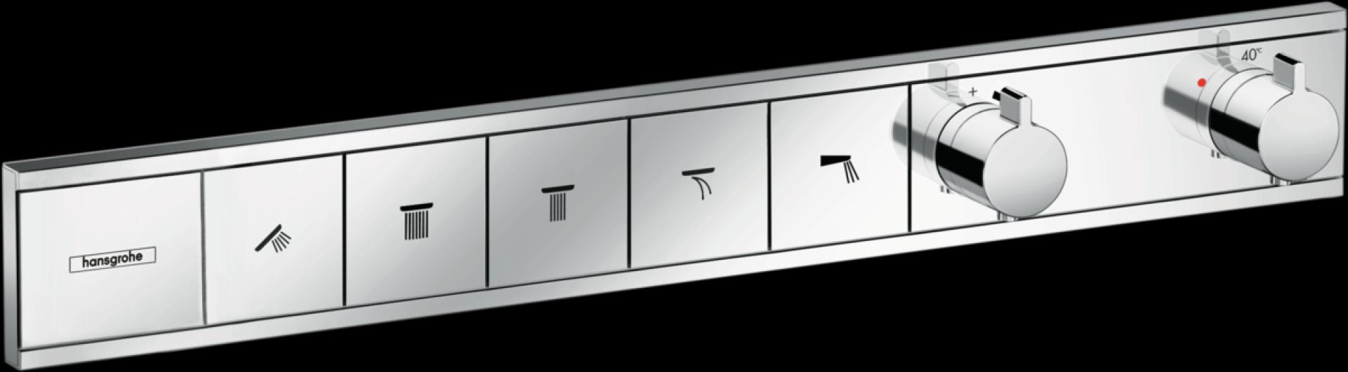 Термостат для душа Hansgrohe RainSelect 15384000, хром