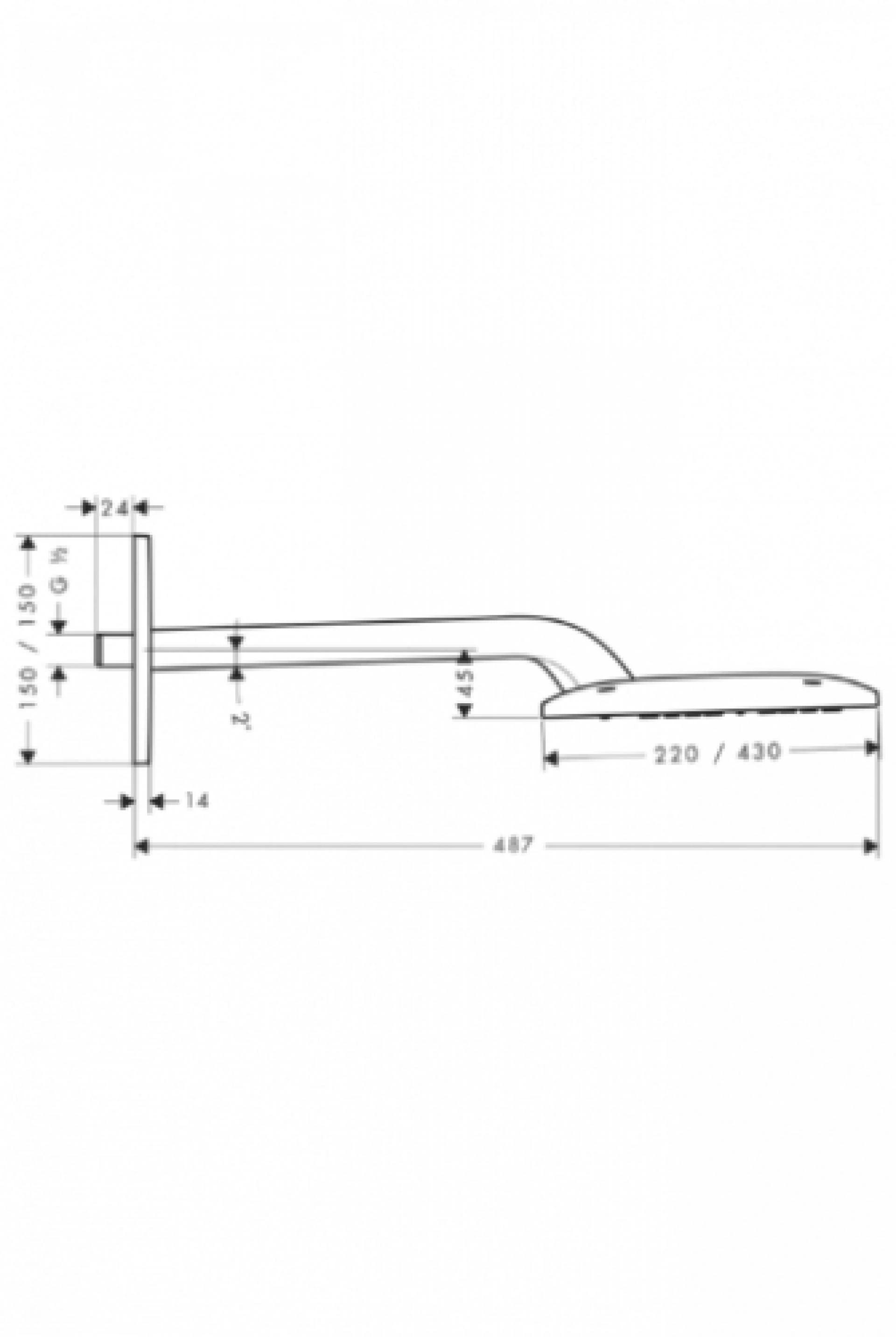 Фото - Тропический душ Hansgrohe Raindance E Air 27372000 - Hansgrohe